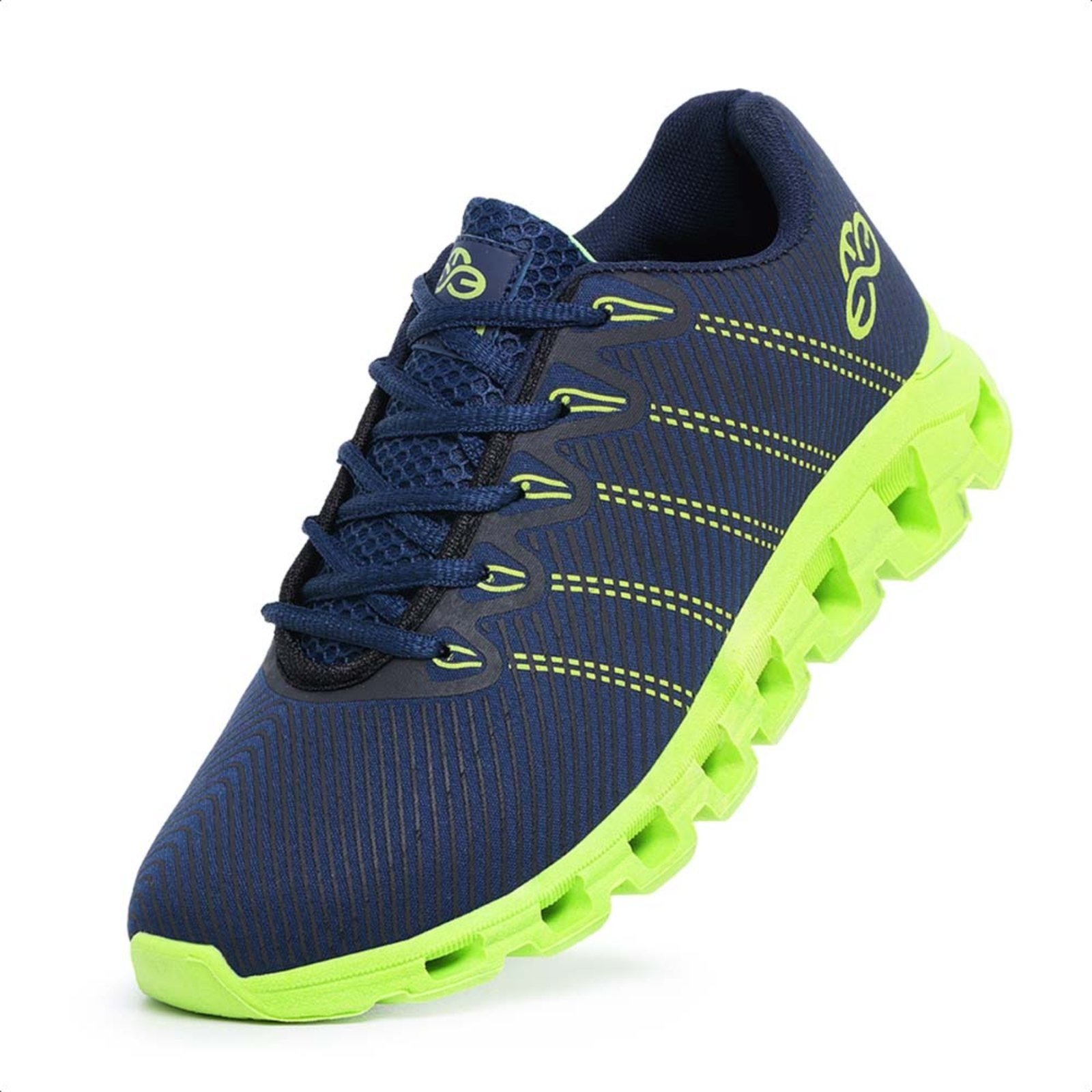 Tênis Masculino Esportivo Evoltenn Running Nuvem Marinho