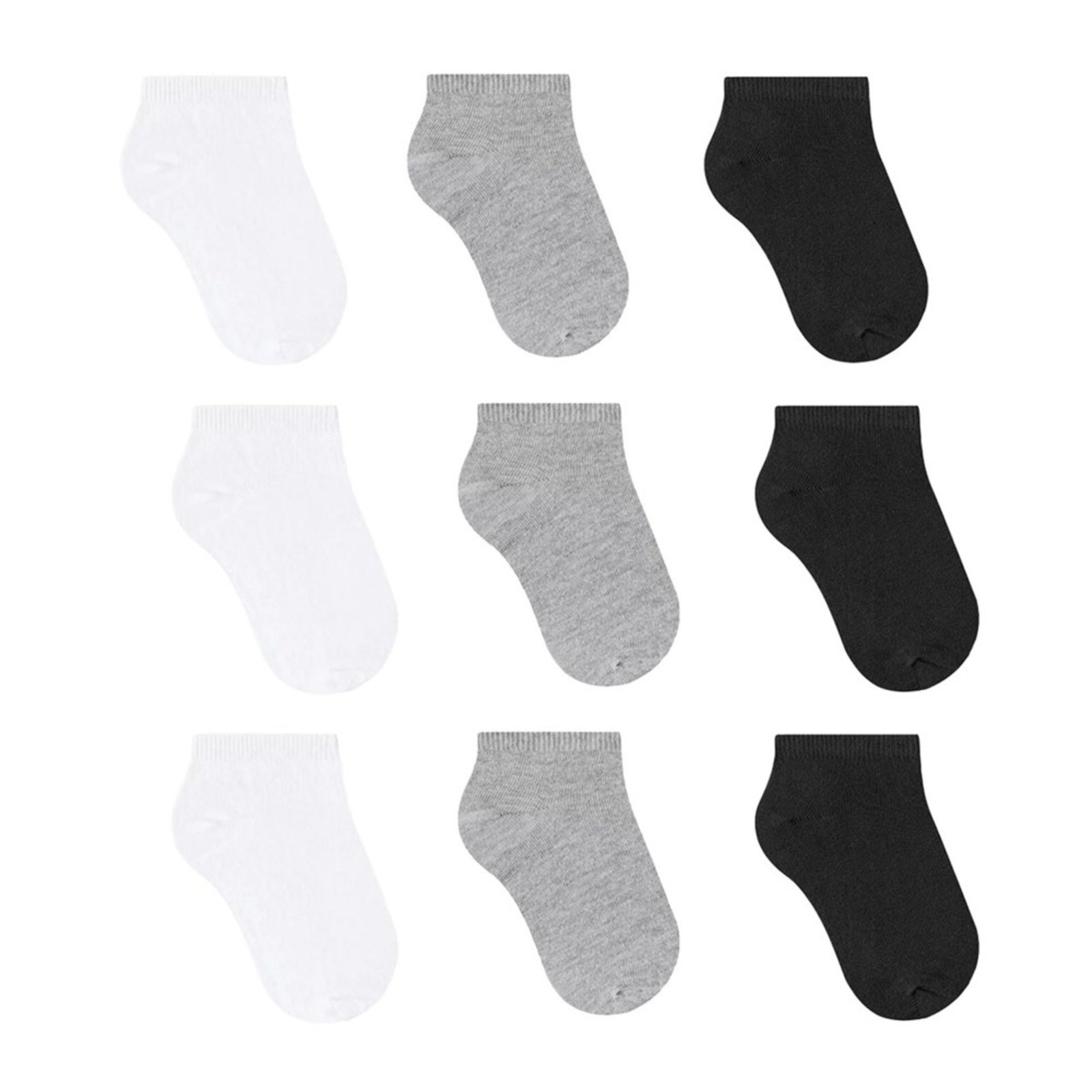 Kit 9 Pares de Meias Selene Sapatilha