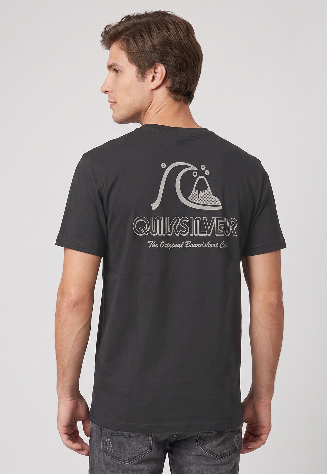 Camiseta Masculina Quiksilver The Original Preta