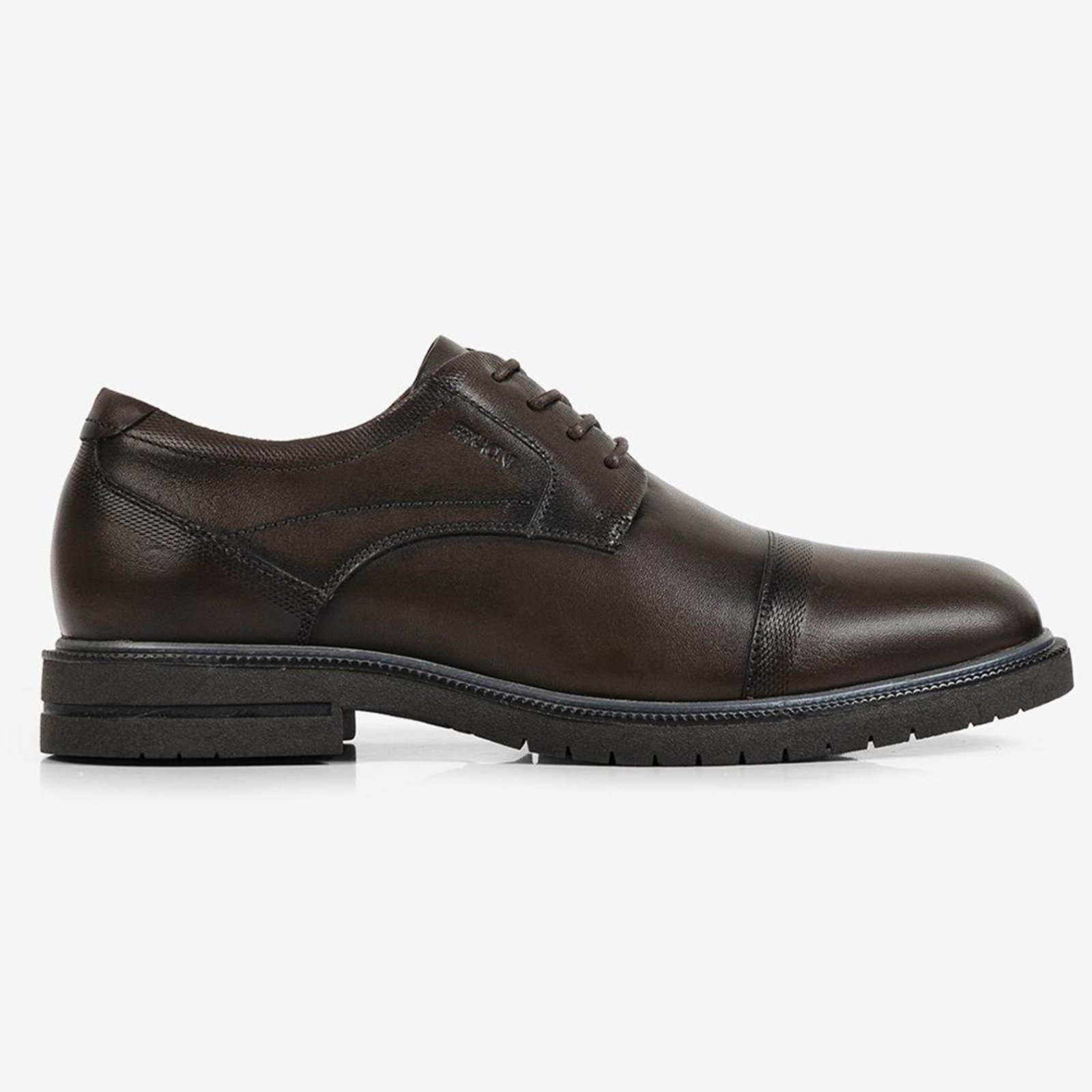 Sapato Ferracini Masculino Linha Firenze Moderno Confortavel Tabaco