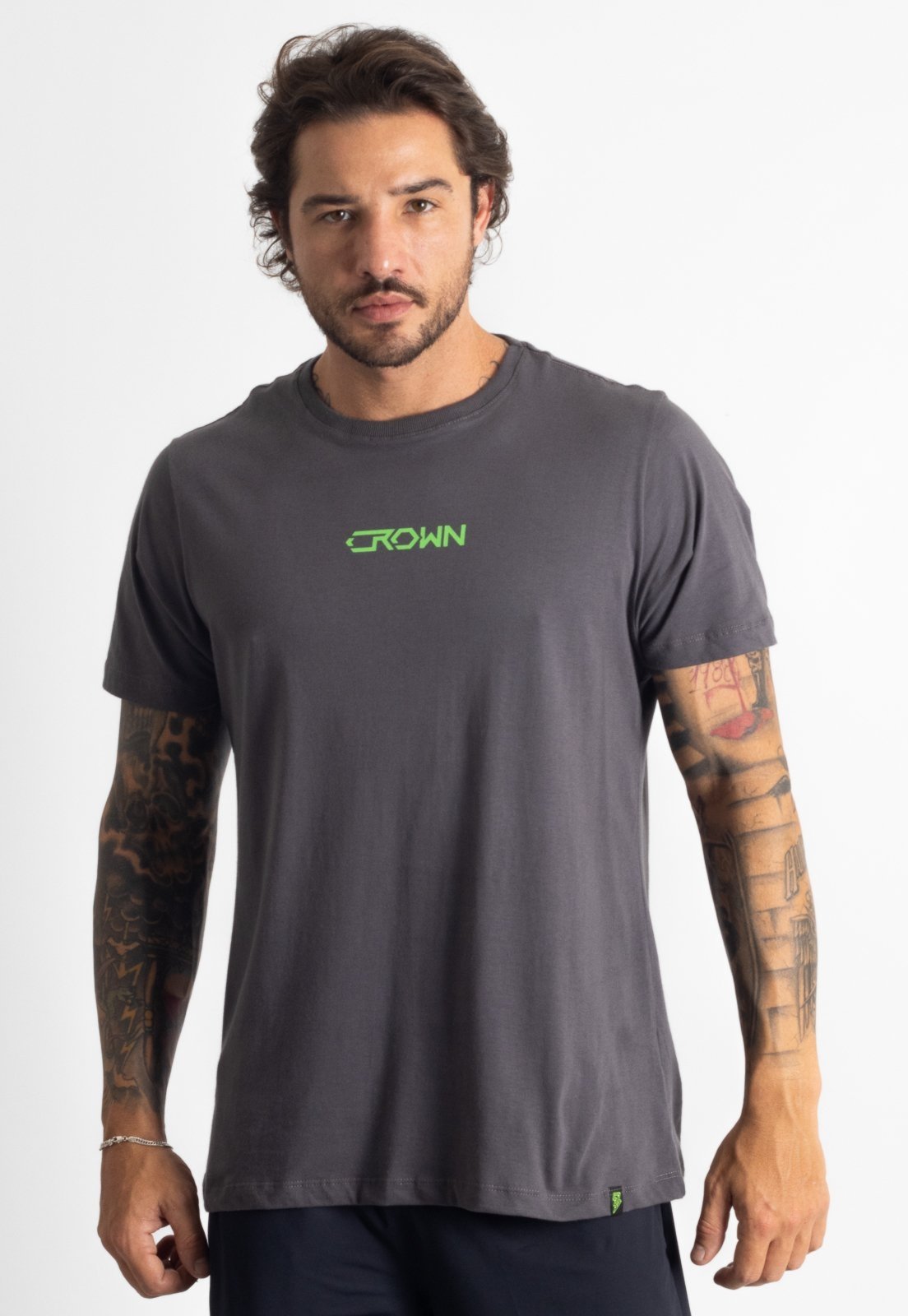 Camiseta Crown Training Hardline GYM Musculação
