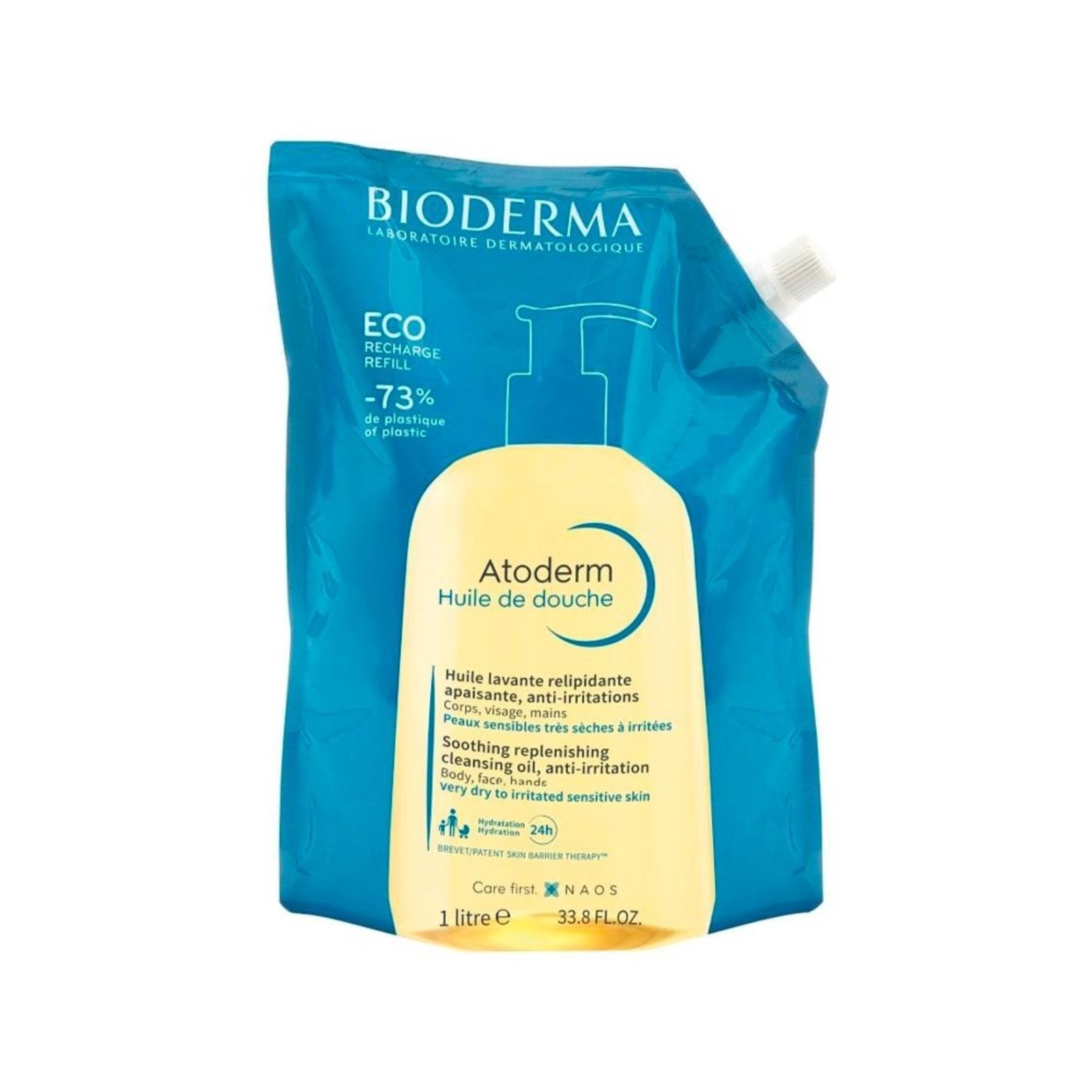 Bioderma Atoderm Huile Gel De Banho 1000ml Refil