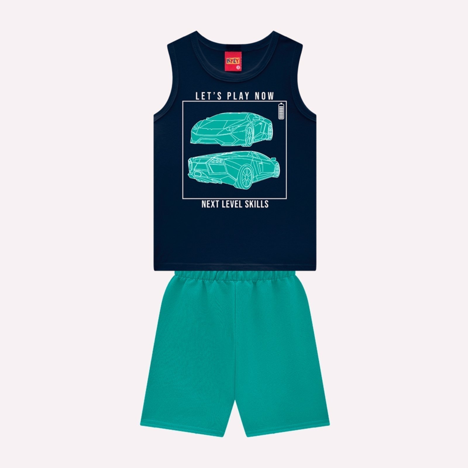 Infantil - Conjunto Menino Estampa Kyly