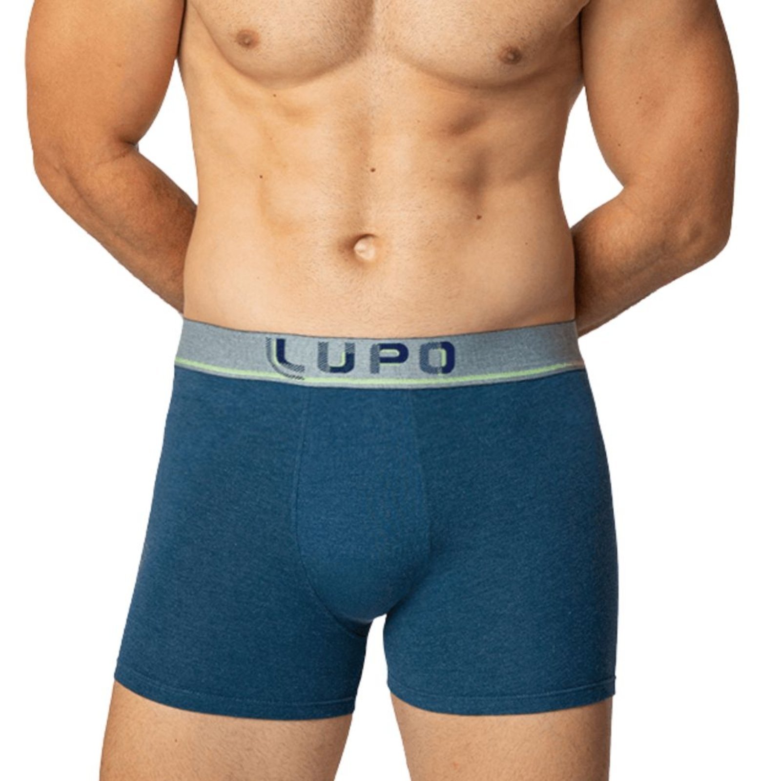 Cueca Lupo Boxer Algodão com Elastano 784-067