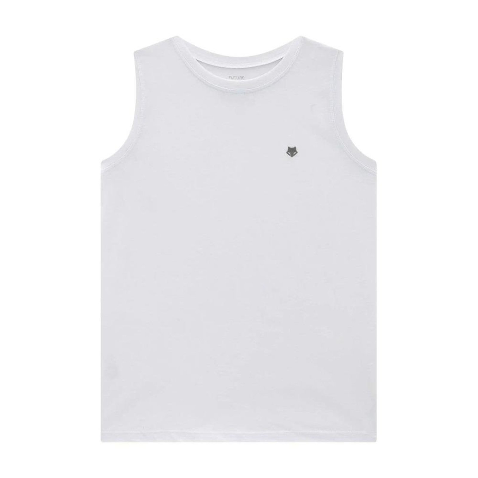 Infantil - Regata Menina Branco Johnny Fox 10 Branco
