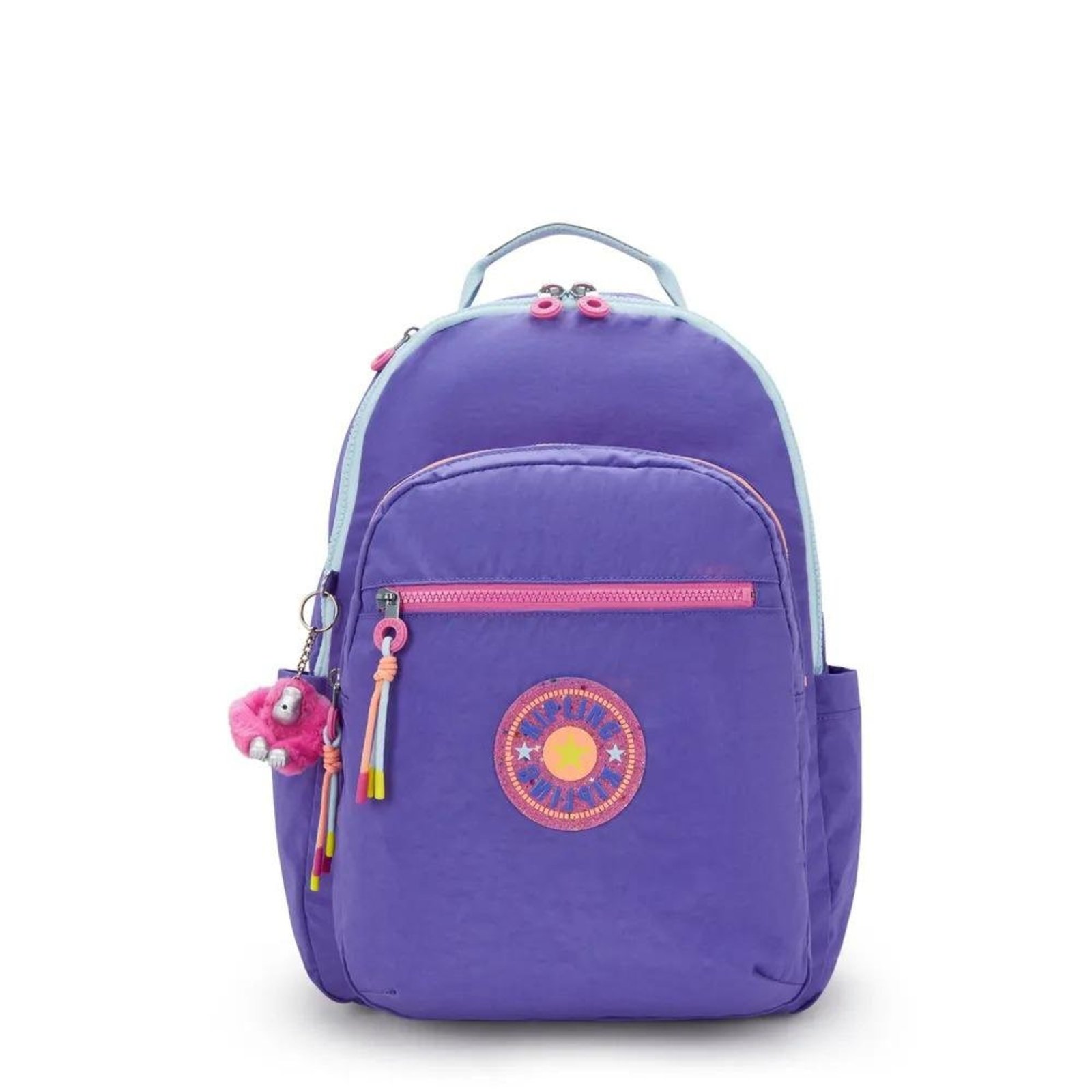 Mochila Kipling Seoul Iris Purp Fun C