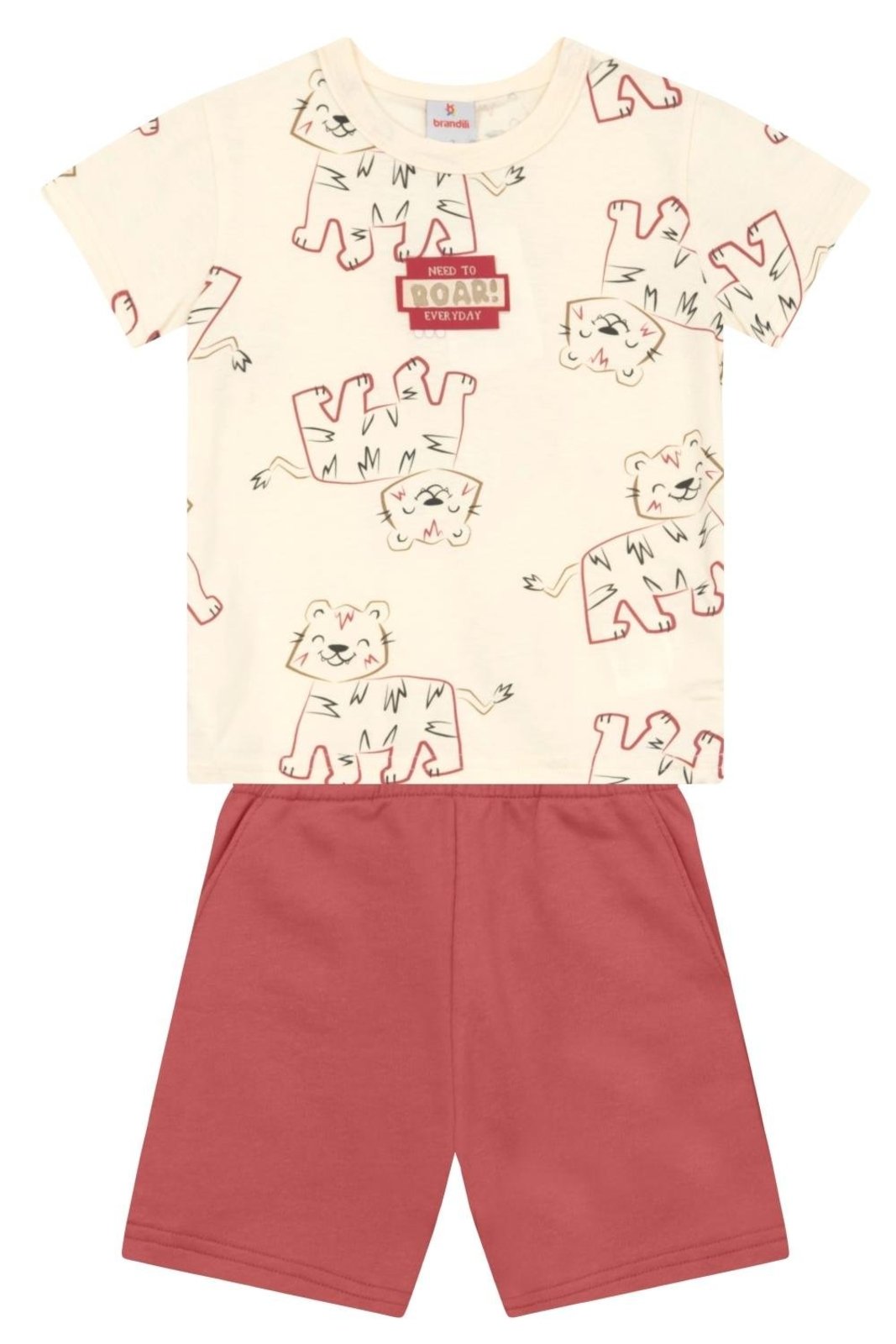 Infantil - Conjunto menino em meia malha Brandili