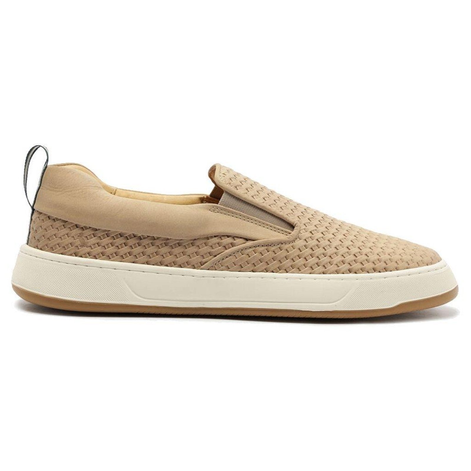 Tênis Masculino Reserva Asher Slip on Tresse Casual Bege