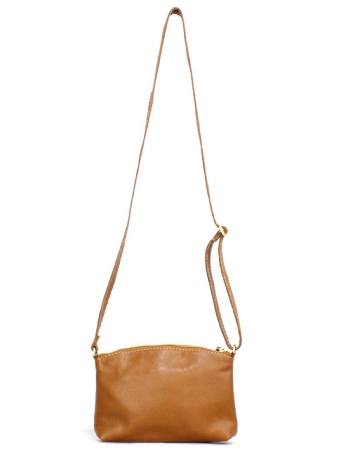 Bolsa SN Couros Oslo Caramelo
