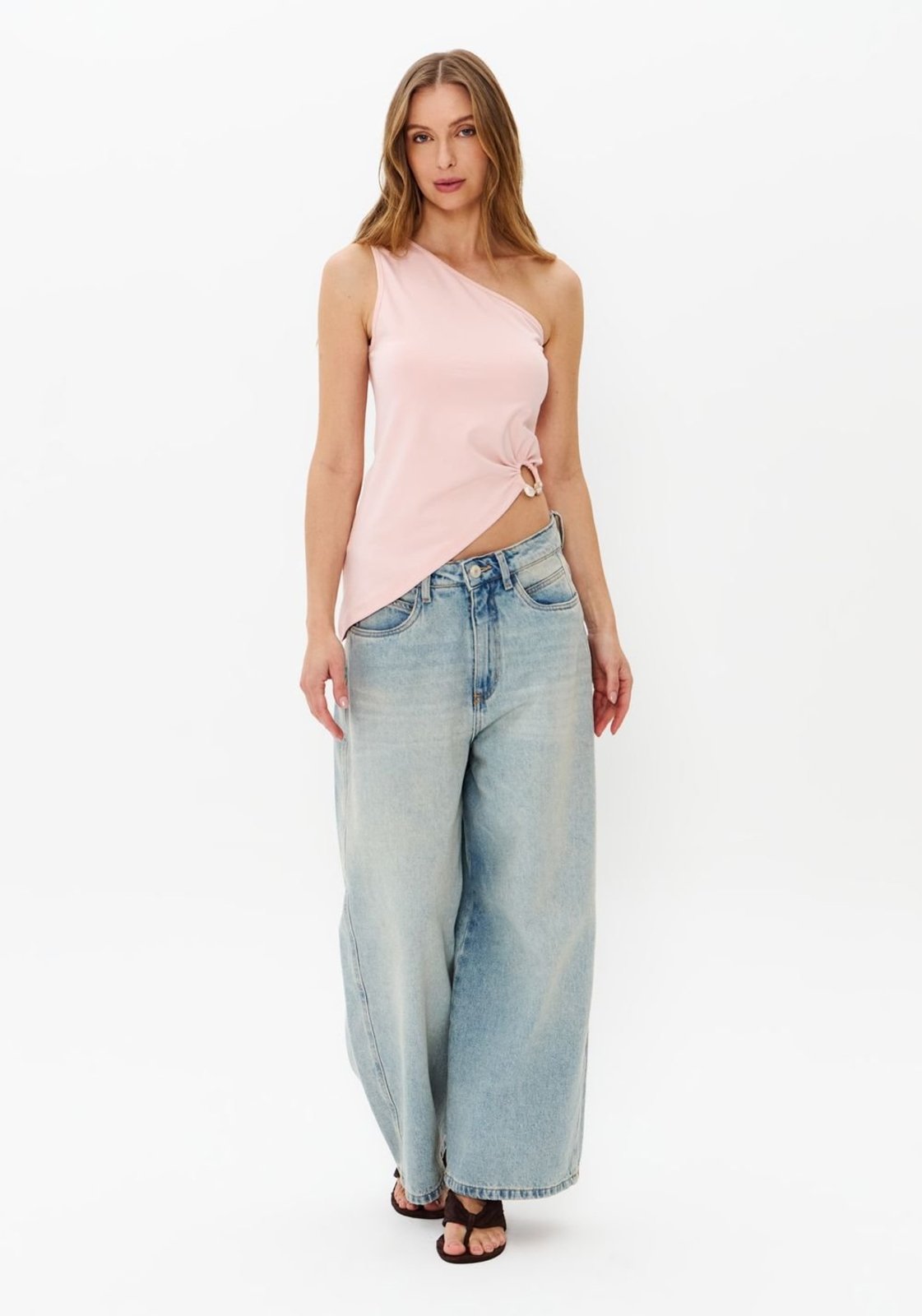 Blusa Ajustada Ombro Único My Favorite Things