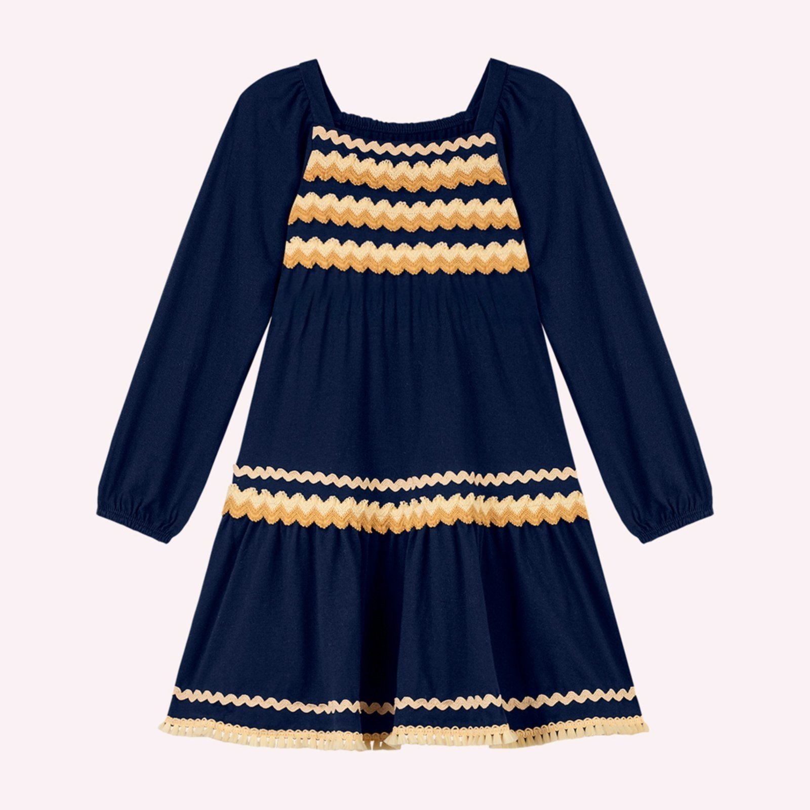 Infantil - Vestido Menina com Aviamentos Nanai
