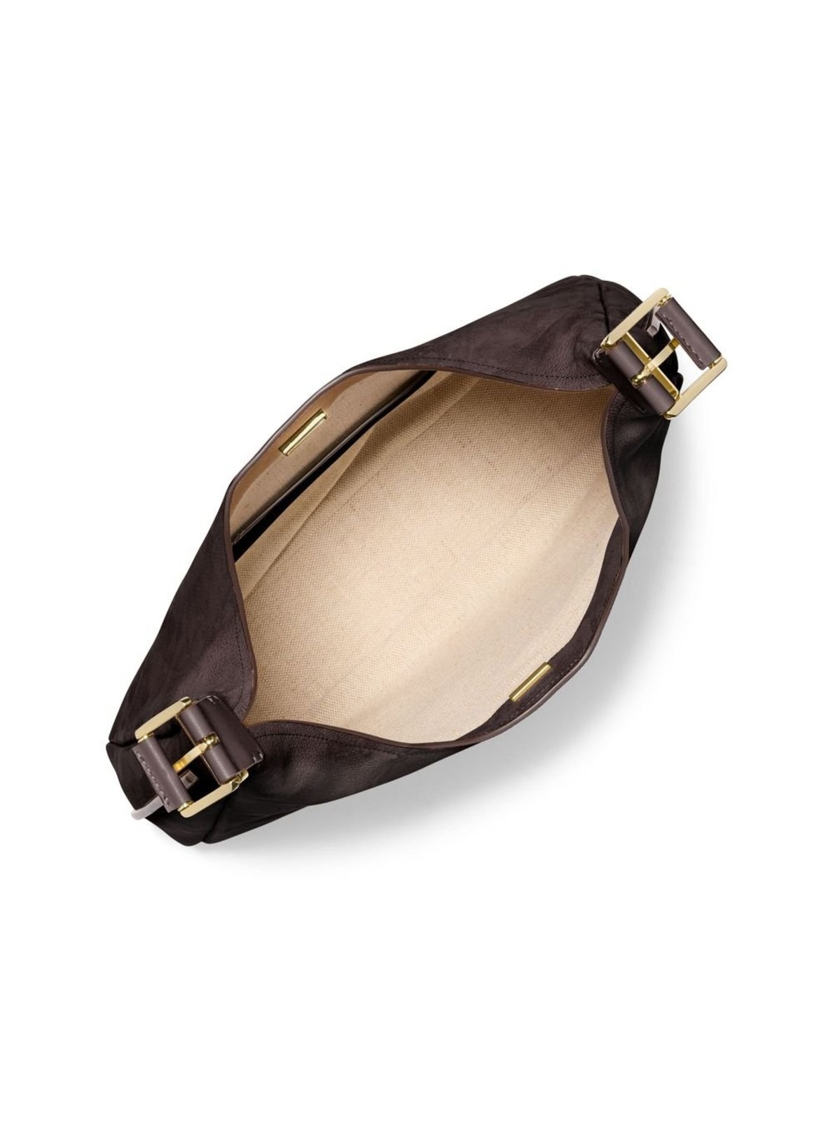 Vista 3 Bolsa De Ombro Nolita Grande De Couro 30F4gy5h3t251 Michael Kors marrom Michael Kors marrom