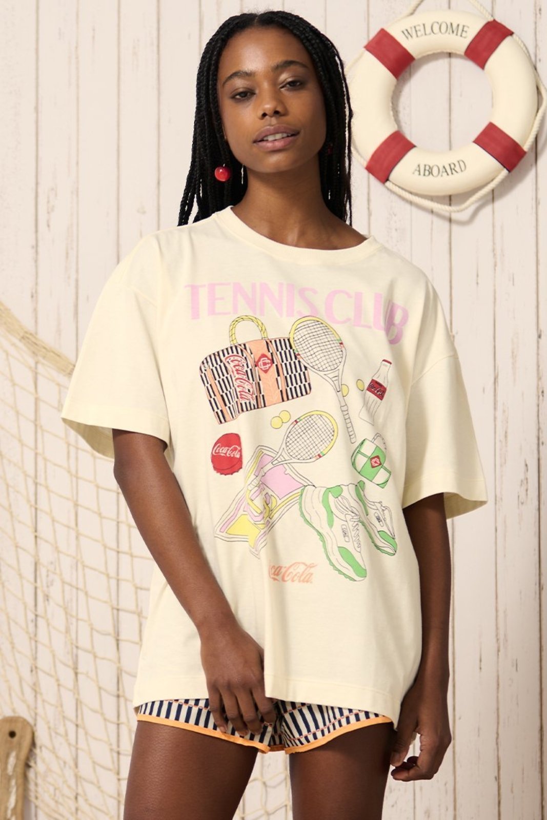 Camiseta Oversized Tennis Club
