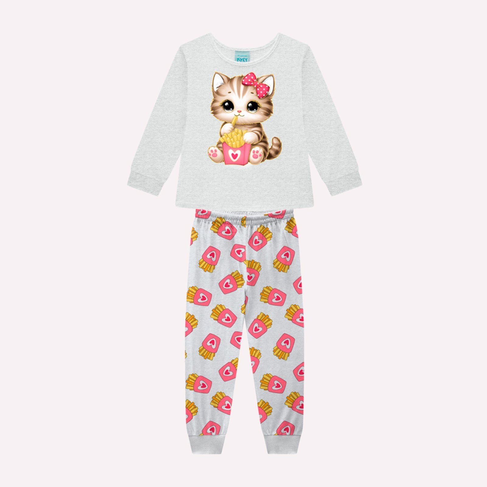 Pijama Menina Gatinha Kyly