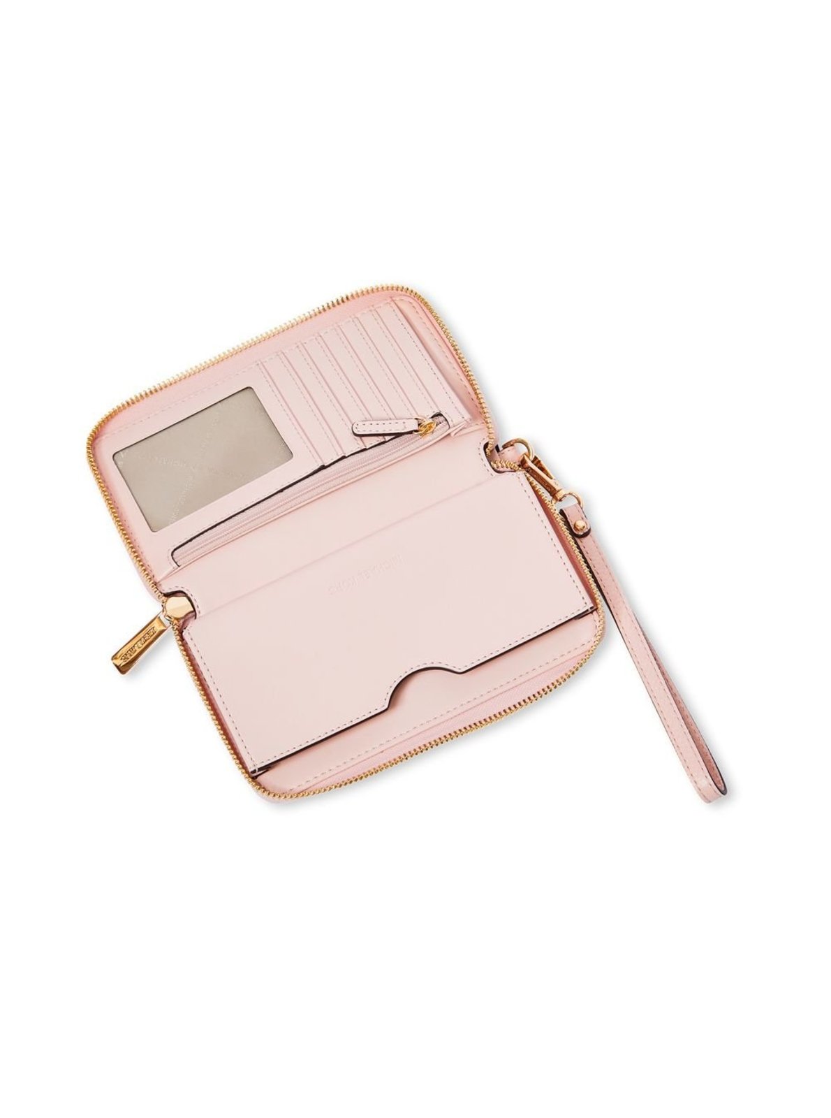 Vista 3 Carteira Jet Set De Couro Média 35S9gtve7l648 Michael Kors rosa