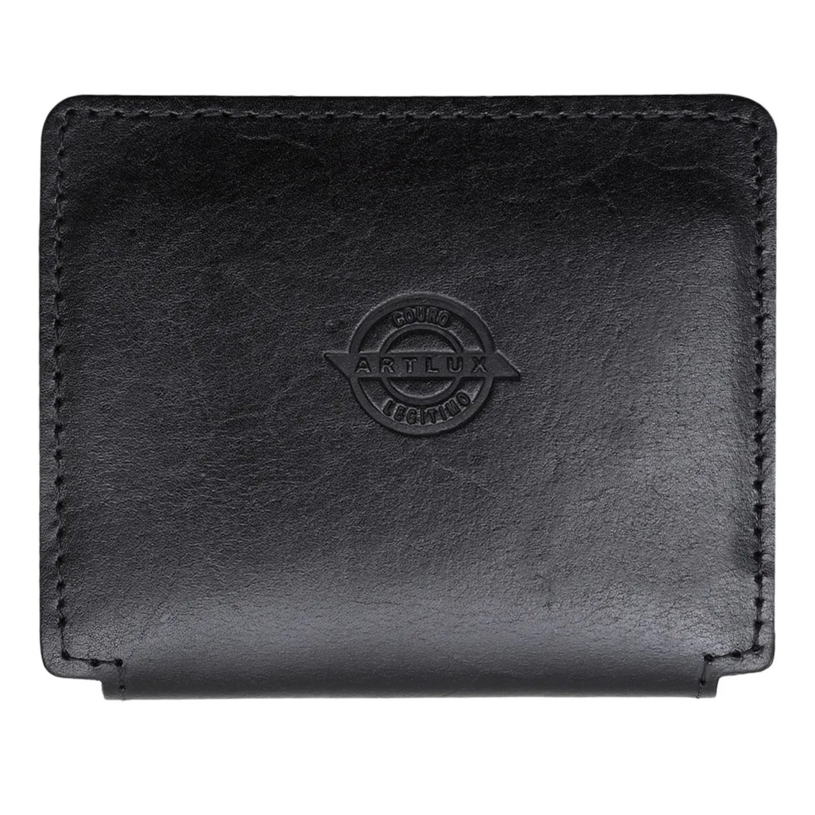 Mini Carteira Slim Porta Cartões e CNH Artlux Preto