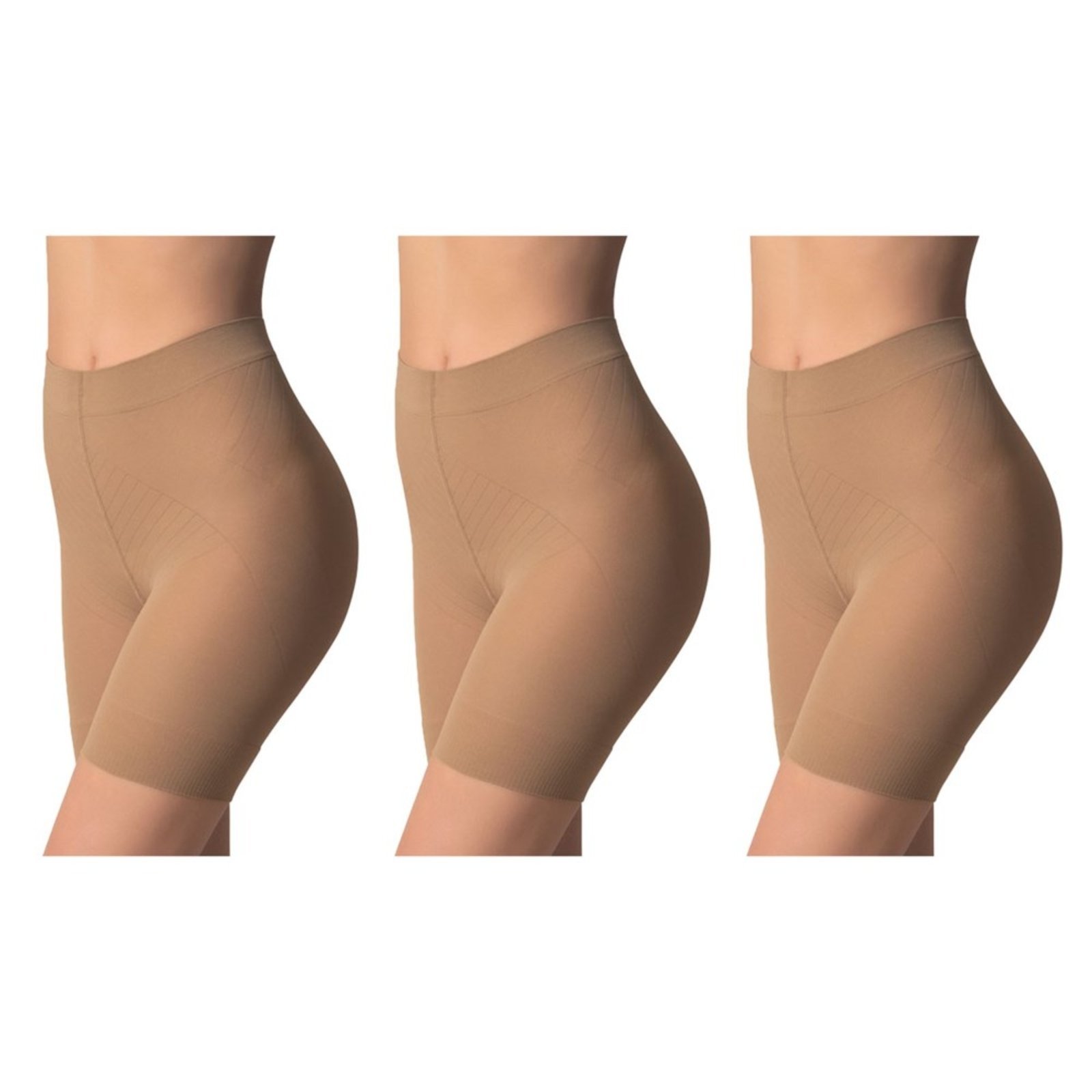 Kit 3 Shorts Selene Modelador Feminino