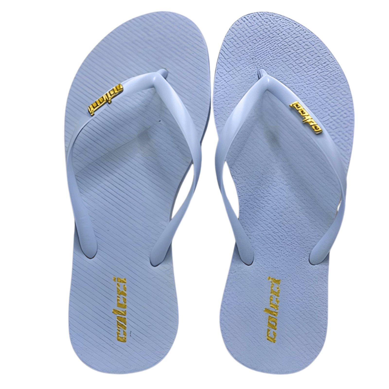 Vista 2 Chinelo Feminino Colcci Color Metal amarelo Colcci amarelo