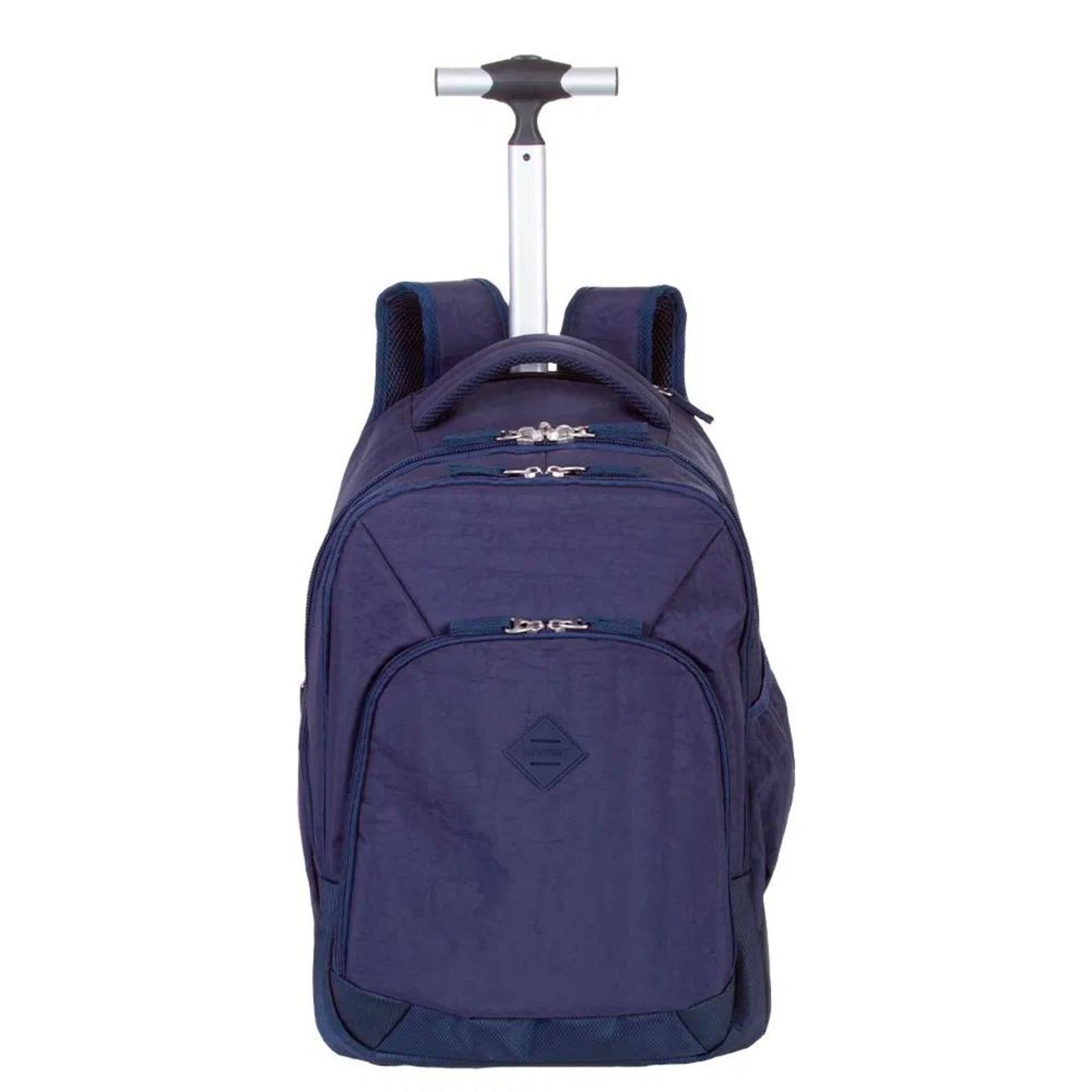 Vista 2 Infantil - Mochila Sestini Com Carrinho 2 em 1 Rolling Crinkle Azul incolor azul Sestini incolor azul