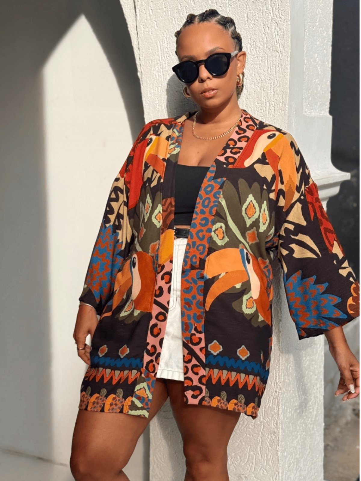 Kimono Zuri Amplo Arara