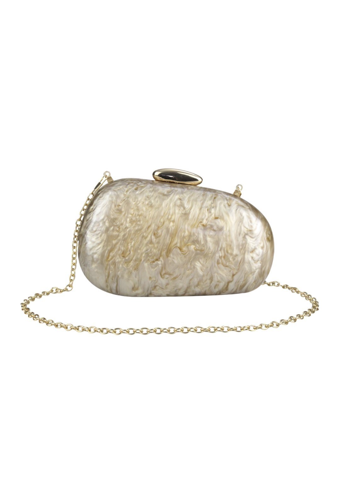 Bolsa Clutch Nua Duza Casamento Formatura Bege