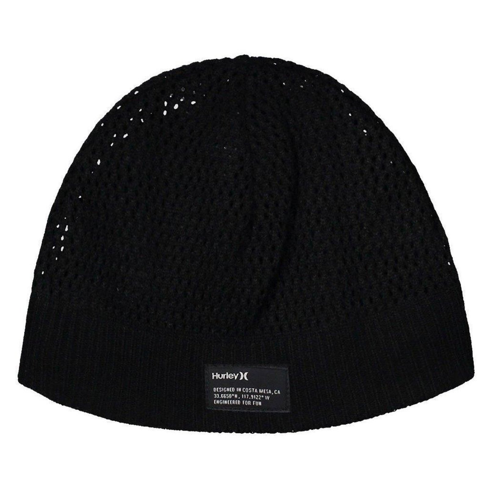 Gorro Hurley Colmeia Feminino Preto