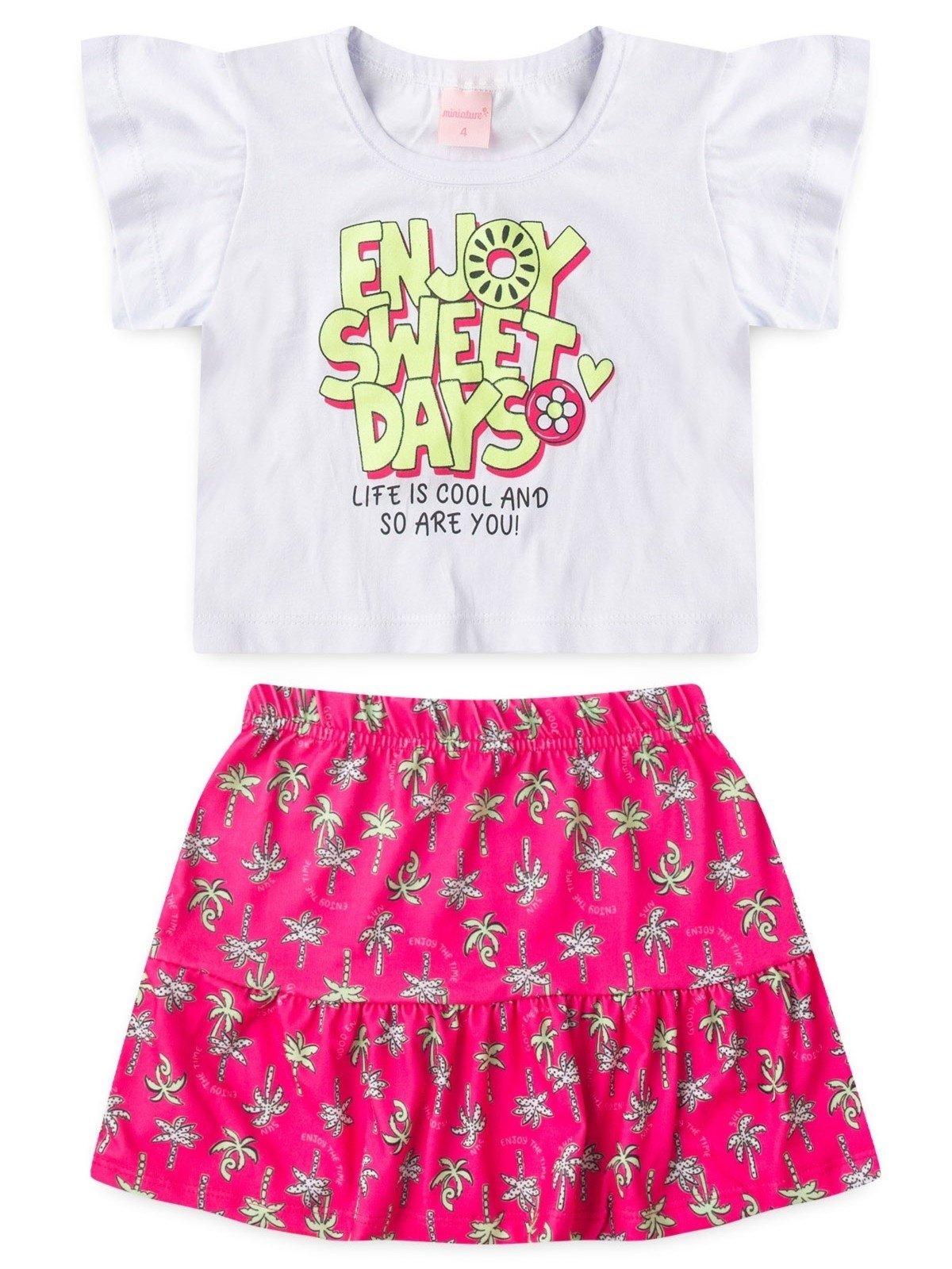 Vista 3 Infantil - Conjunto Platinum Dias Doces PLATINUM KIDS branco PLATINUM KIDS branco