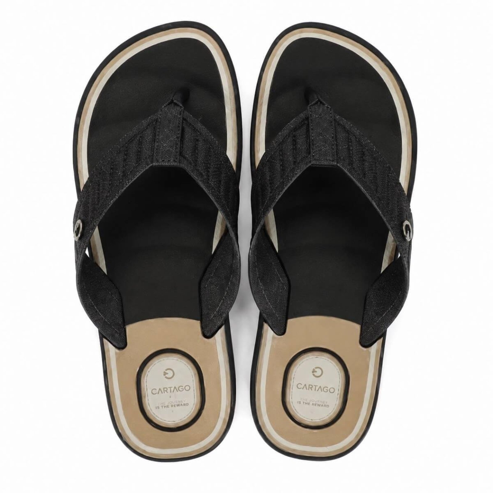 Chinelo Masculino Cartago Durban 12640 Preto