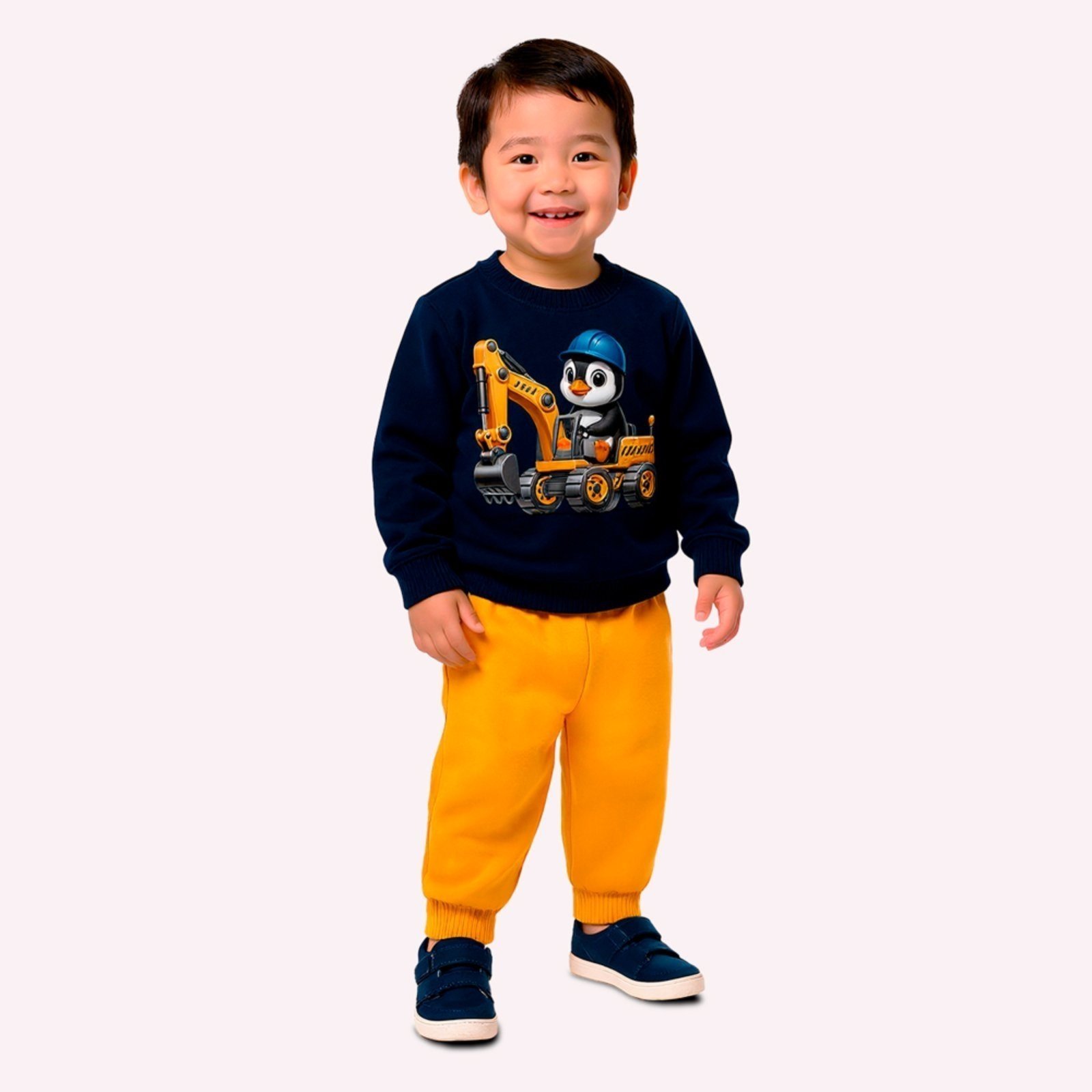Infantil - Conjunto Menino Pinguim Kyly