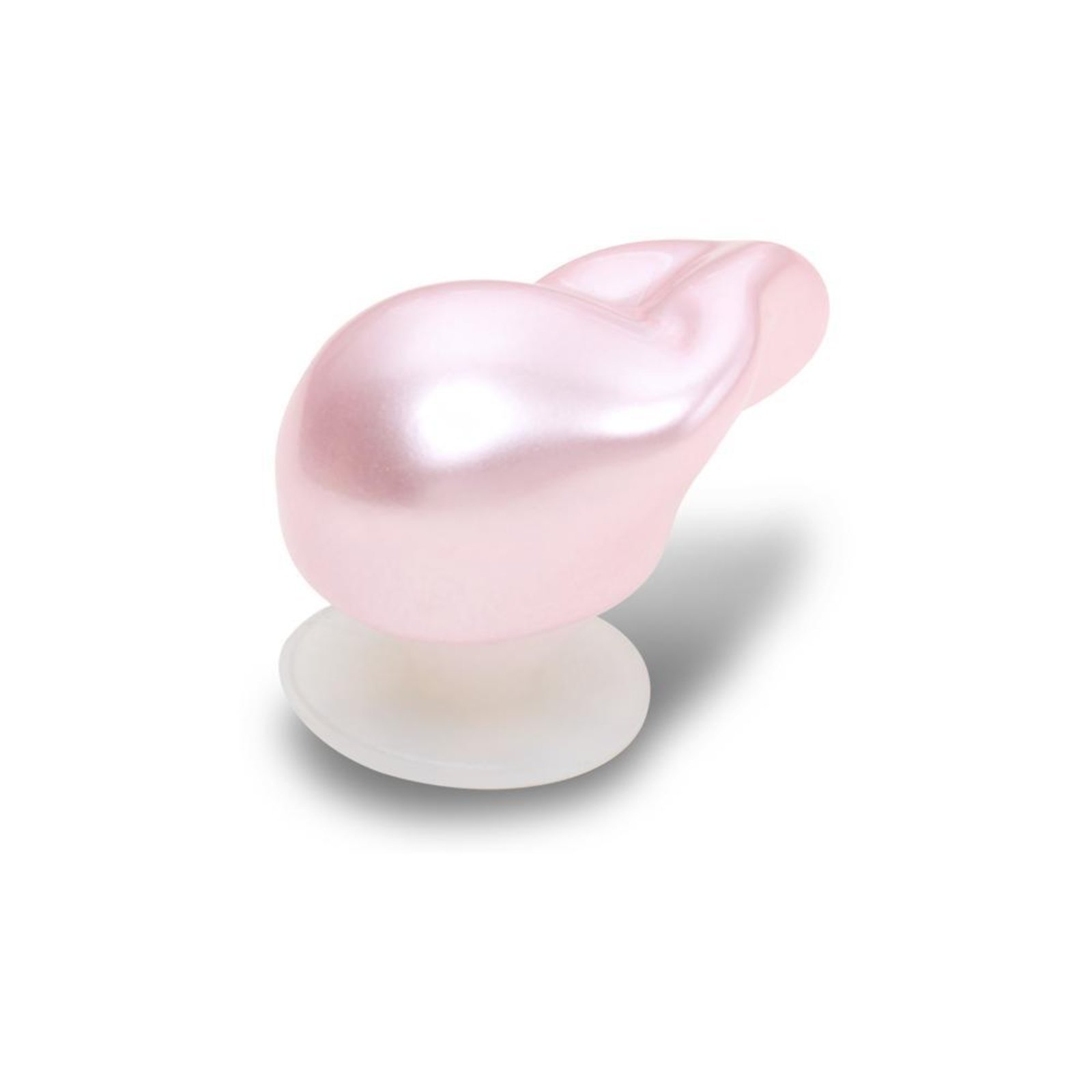 Vista 3 Infantil - Jibbitz™ Pérola Barroca Rosa Branco Crocs branco rosa Crocs branco rosa
