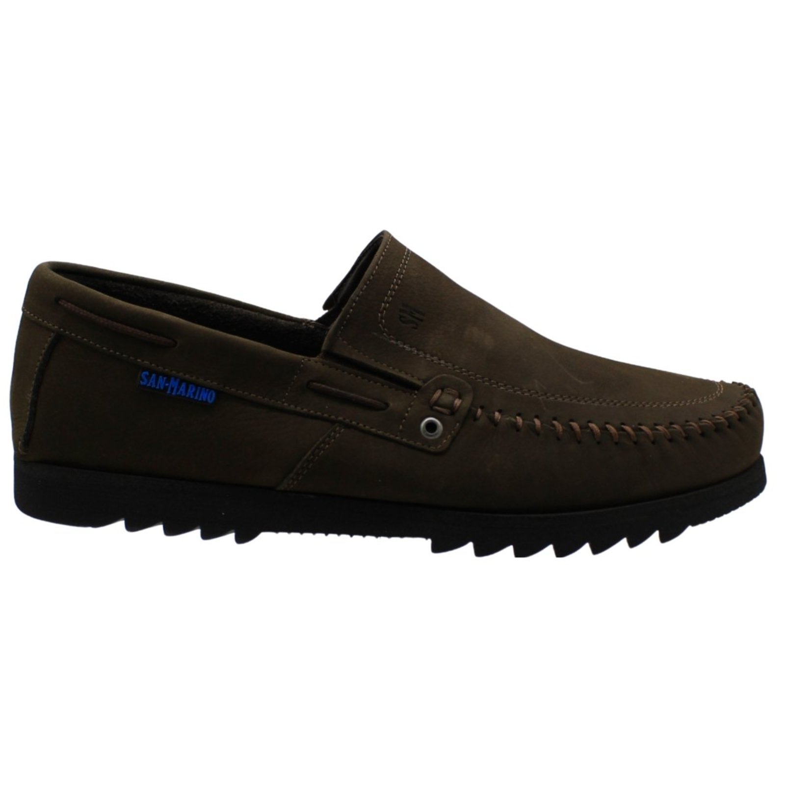 Sapato Mocassim San Marino Cheyenne Nobuck Macio Masculino