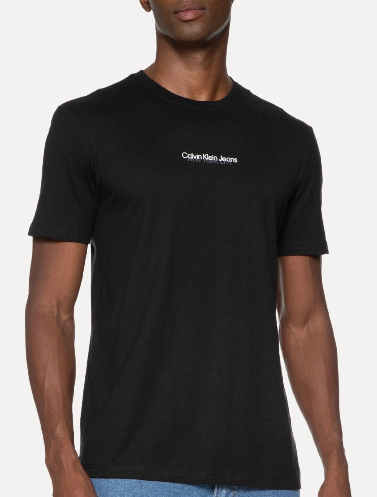 Camiseta Calvin Klein Jeans Masculina New York City Preta