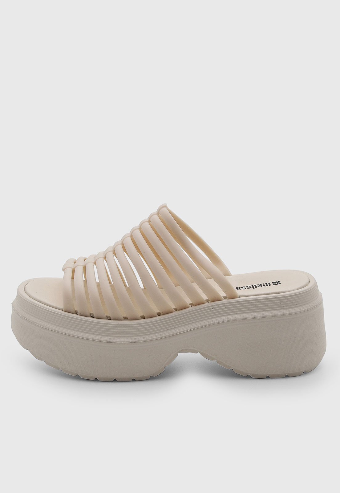 Sandália Feminina Melissa Pop Platform Off White