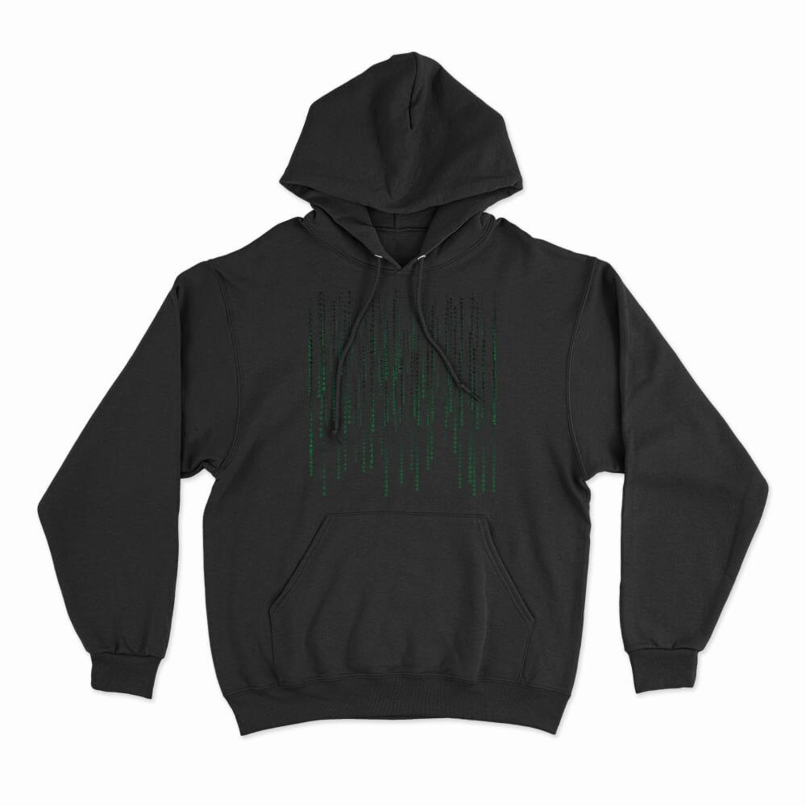 Moletom Com Capuz Matriz - Preto - Casual - Studio Geek