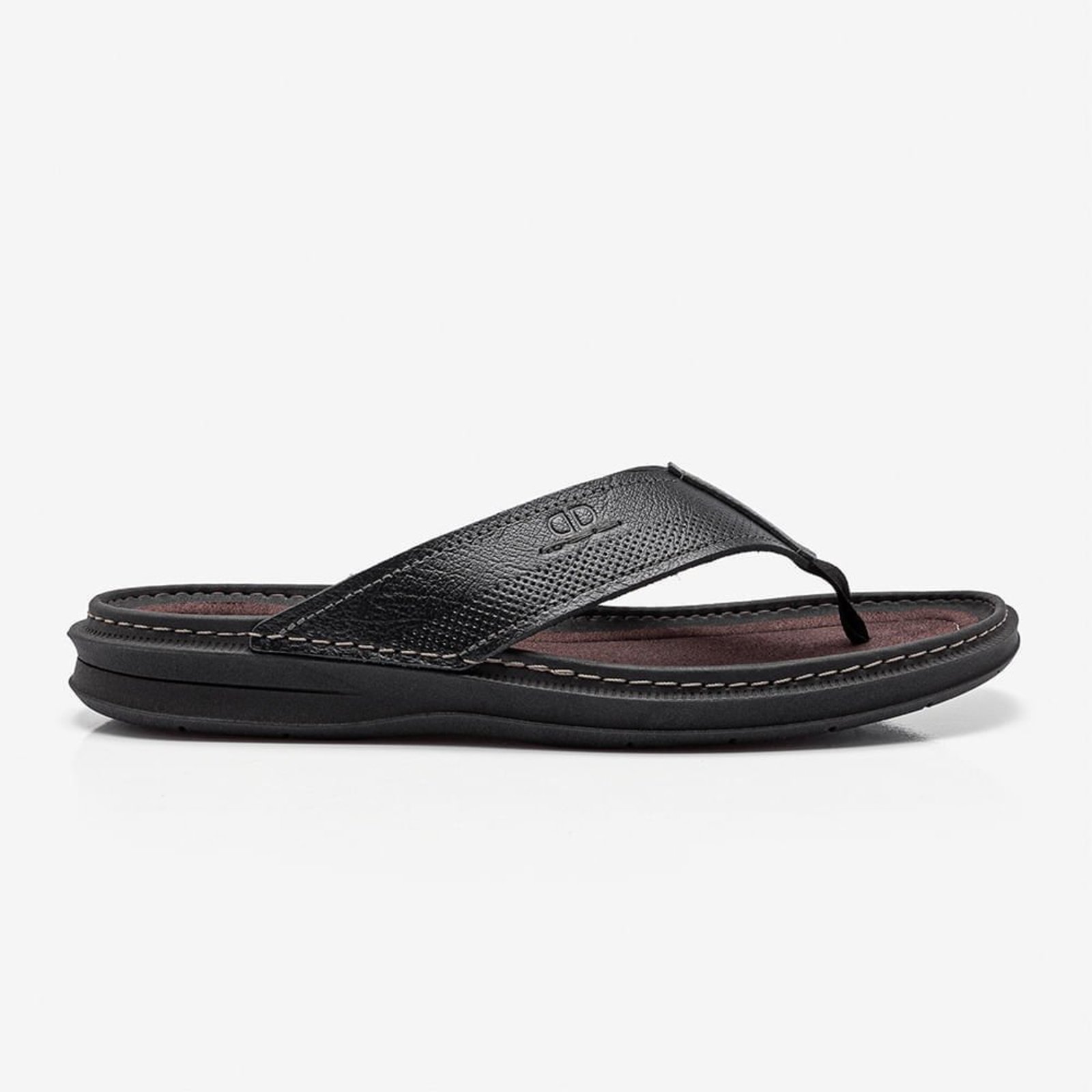 Chinelos Democrata Casual Preto