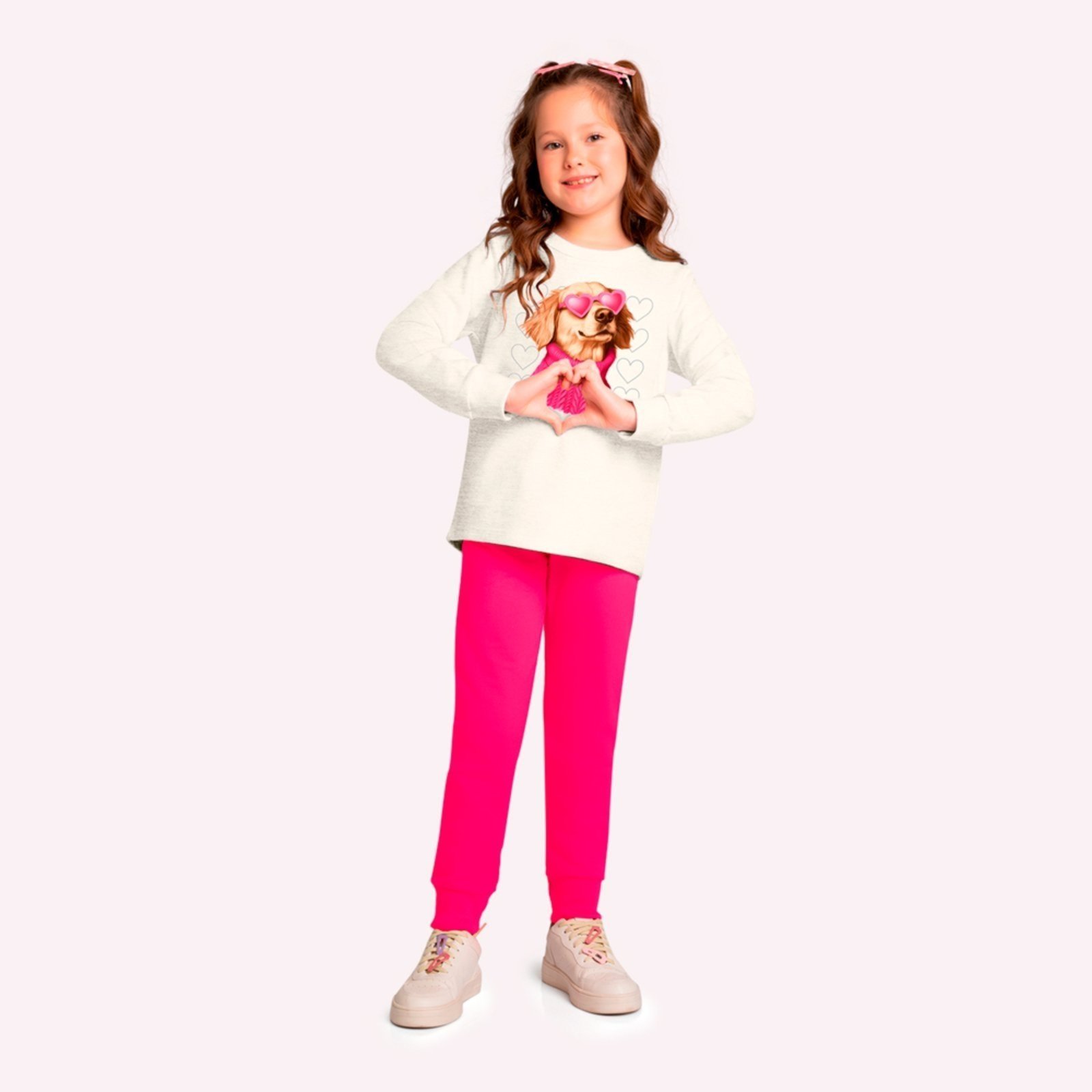 Infantil - Conjunto Menina Estampa Kyly