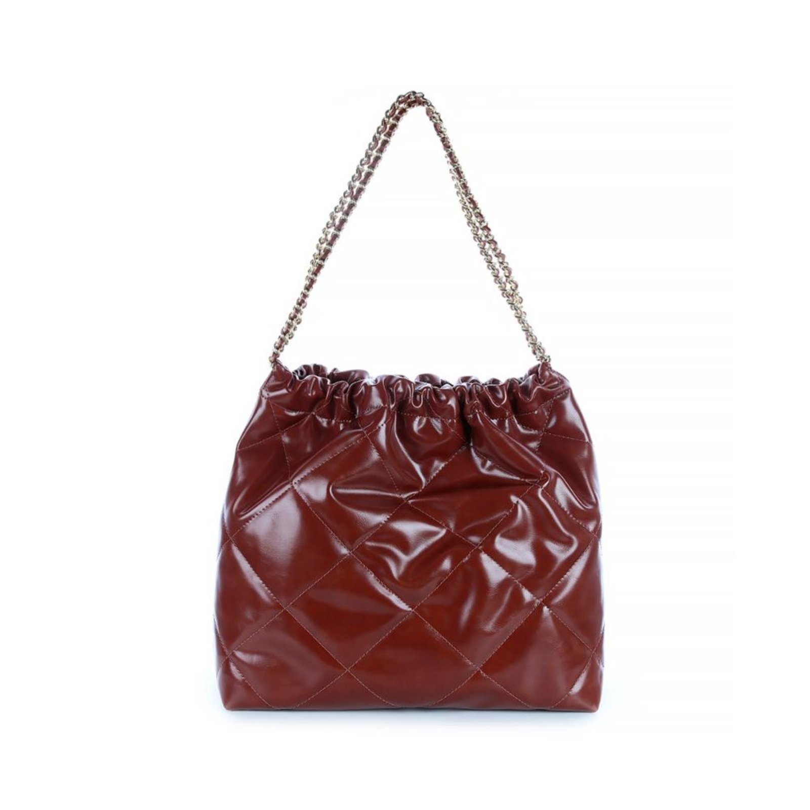 Bolsa Média Debby Marrom Whisky Marrom