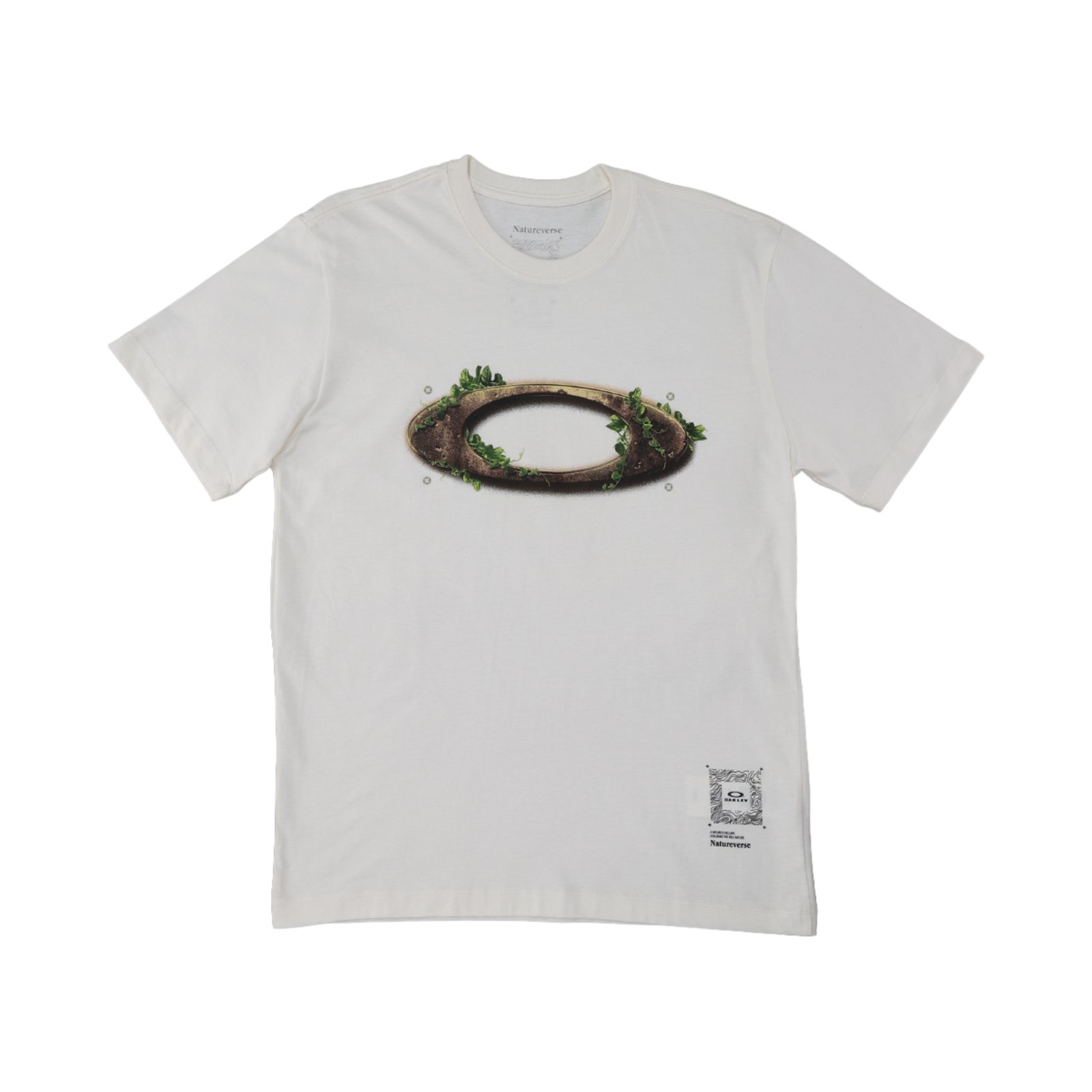 Camiseta Oakley Natureverse Rusty Ellipse SS Tee Off White