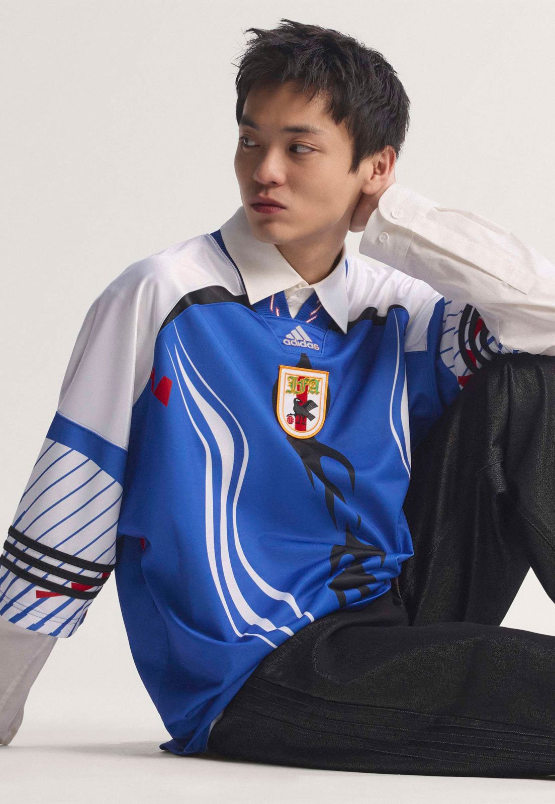 Camiseta adidas Originals Oversized Azul