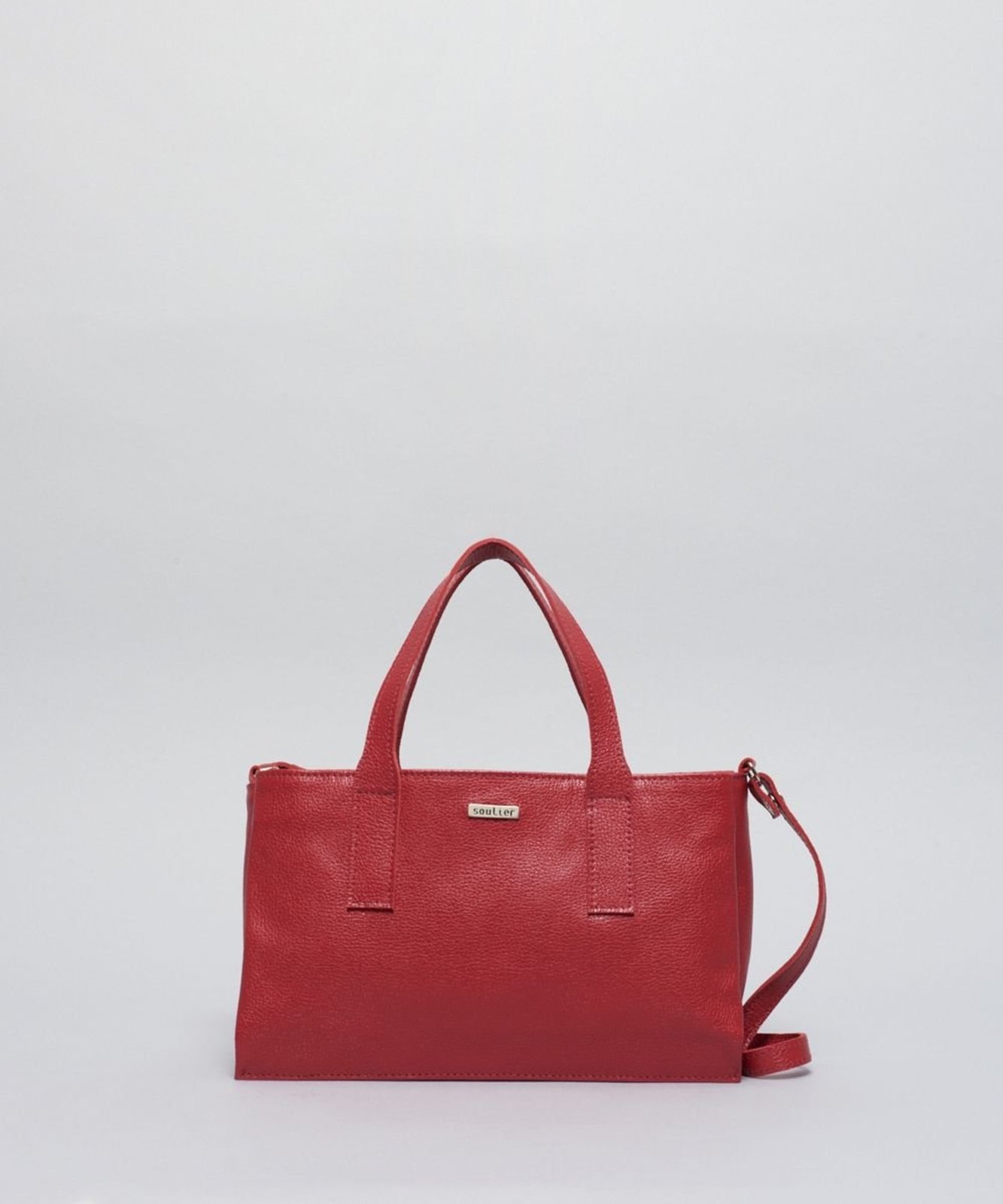 Bolsa m Couro Lidia - Vermelho u - vermelho