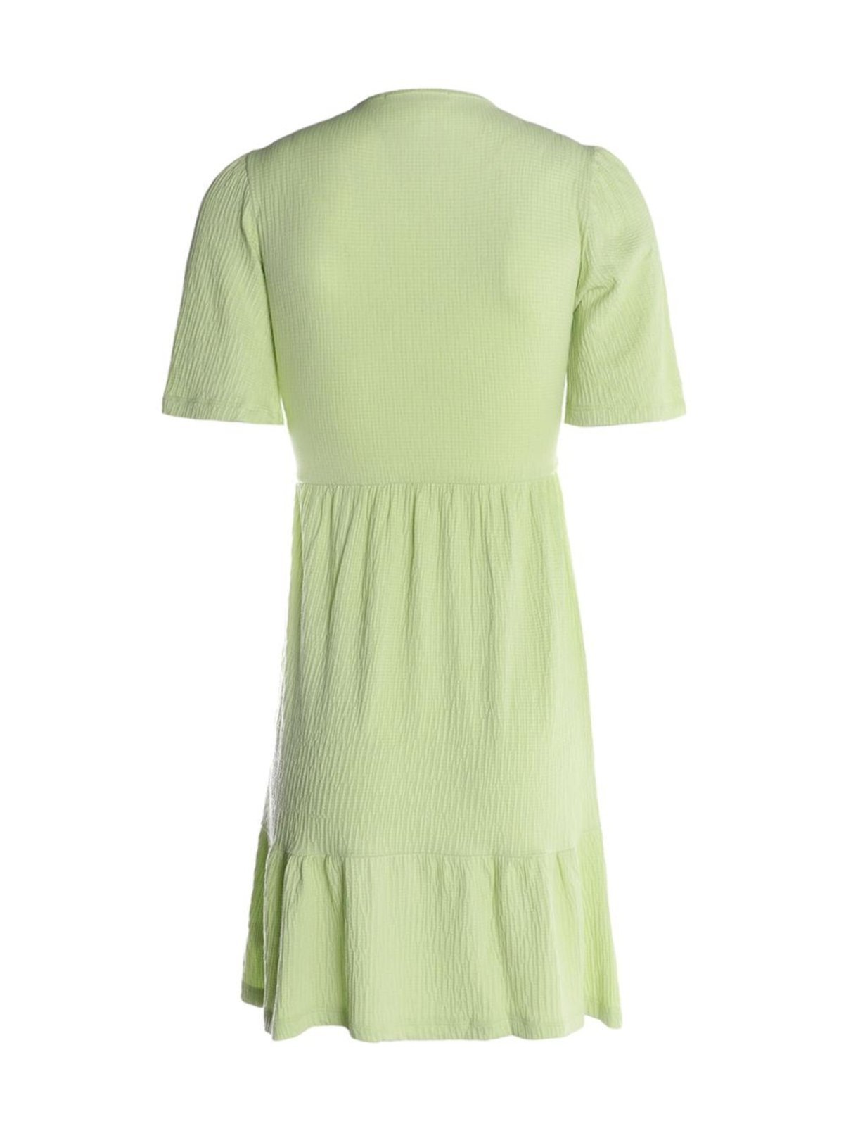 Vista 3 Vestido Malha Curto Manga Sino Autentique Feminino verde Autentique verde