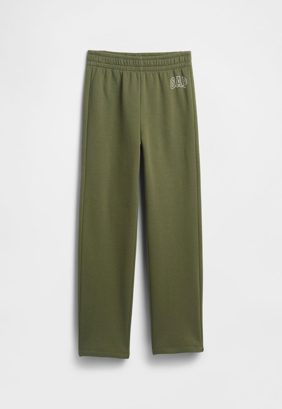 Vista 2 Infantil - Calça de Moletom GAP Reta Oliva verde GAP verde