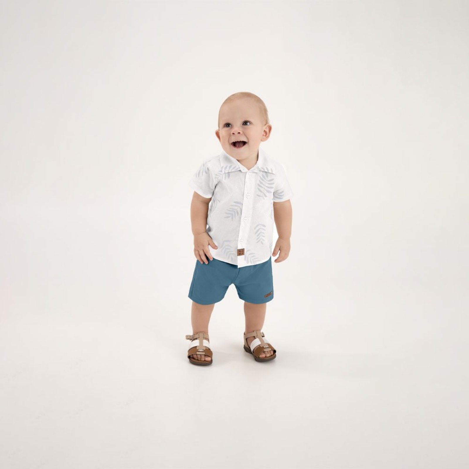Infantil - Conjunto Azul Pulla Bulla Menino - 53673-1383