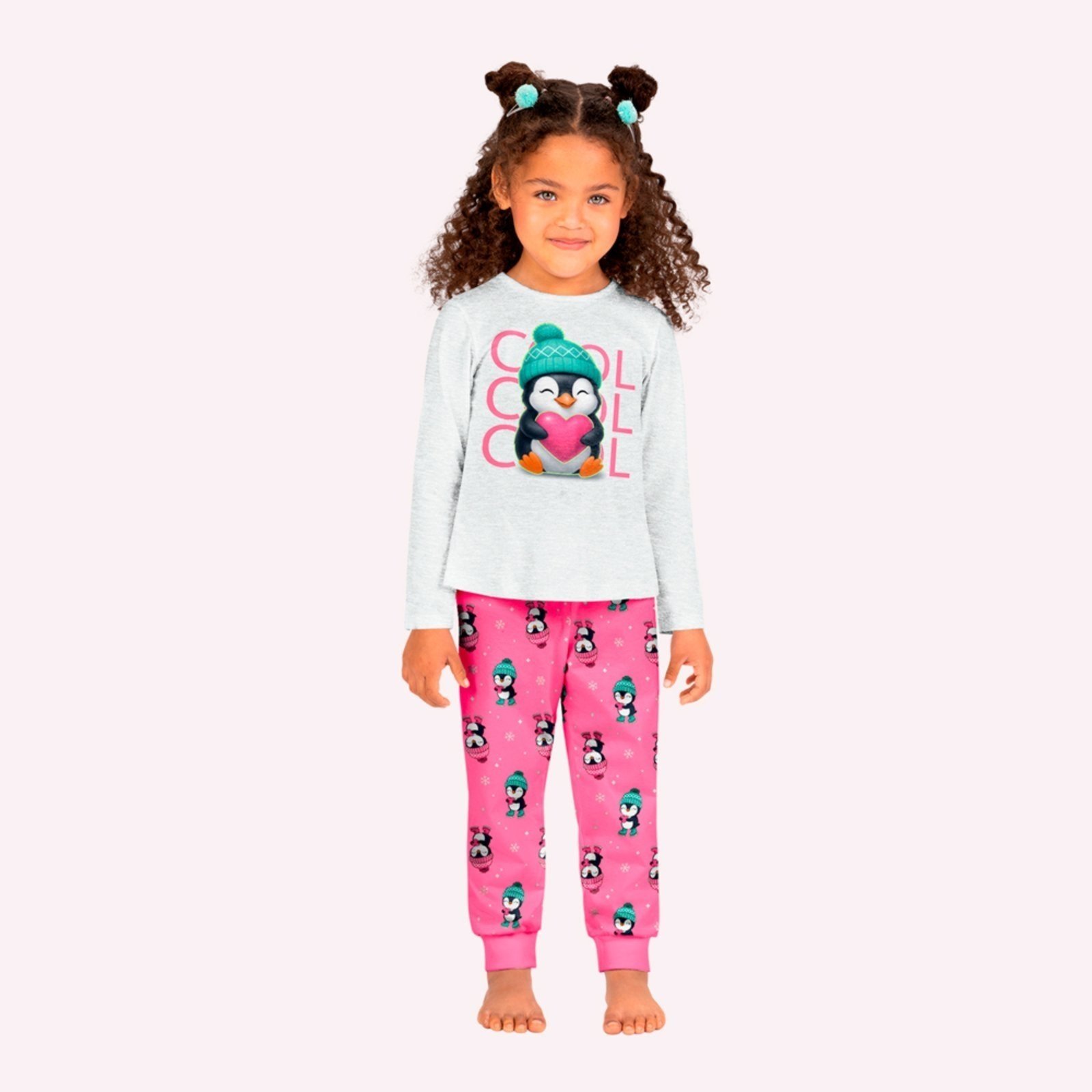 Pijama Menina Brilha no Escuro Kyly