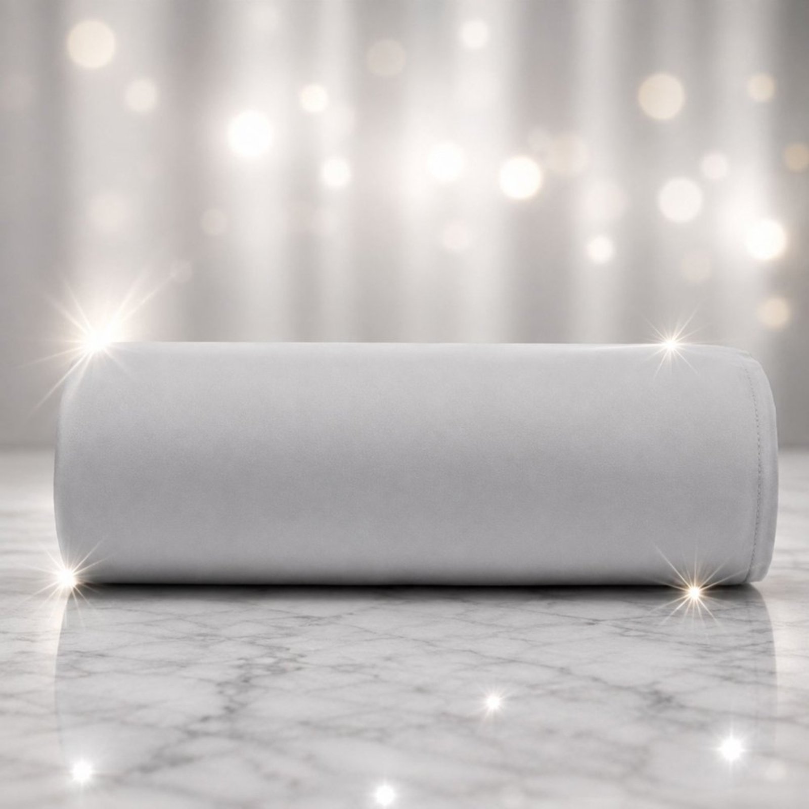 Lençol Avulso Quality Queen Micropercal 600 fios Macio Sem Elástico - Cinza