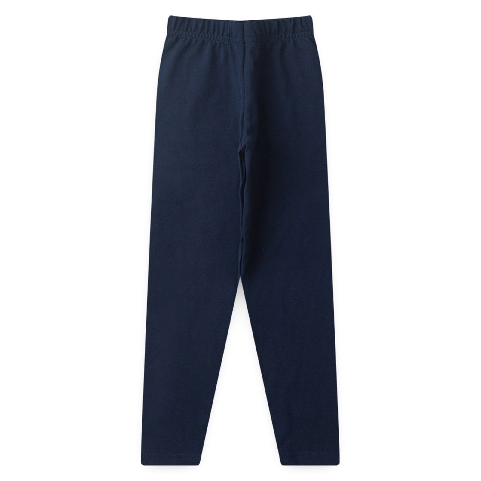 Infantil - Legging Inverno Menina Marinho em Cotton Básico Conforto