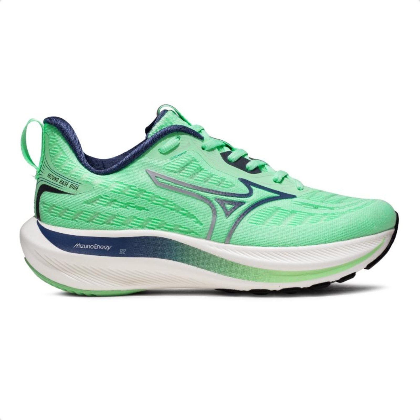 Vista 2 Tênis Mizuno Base Ride Unissex verde Mizuno verde