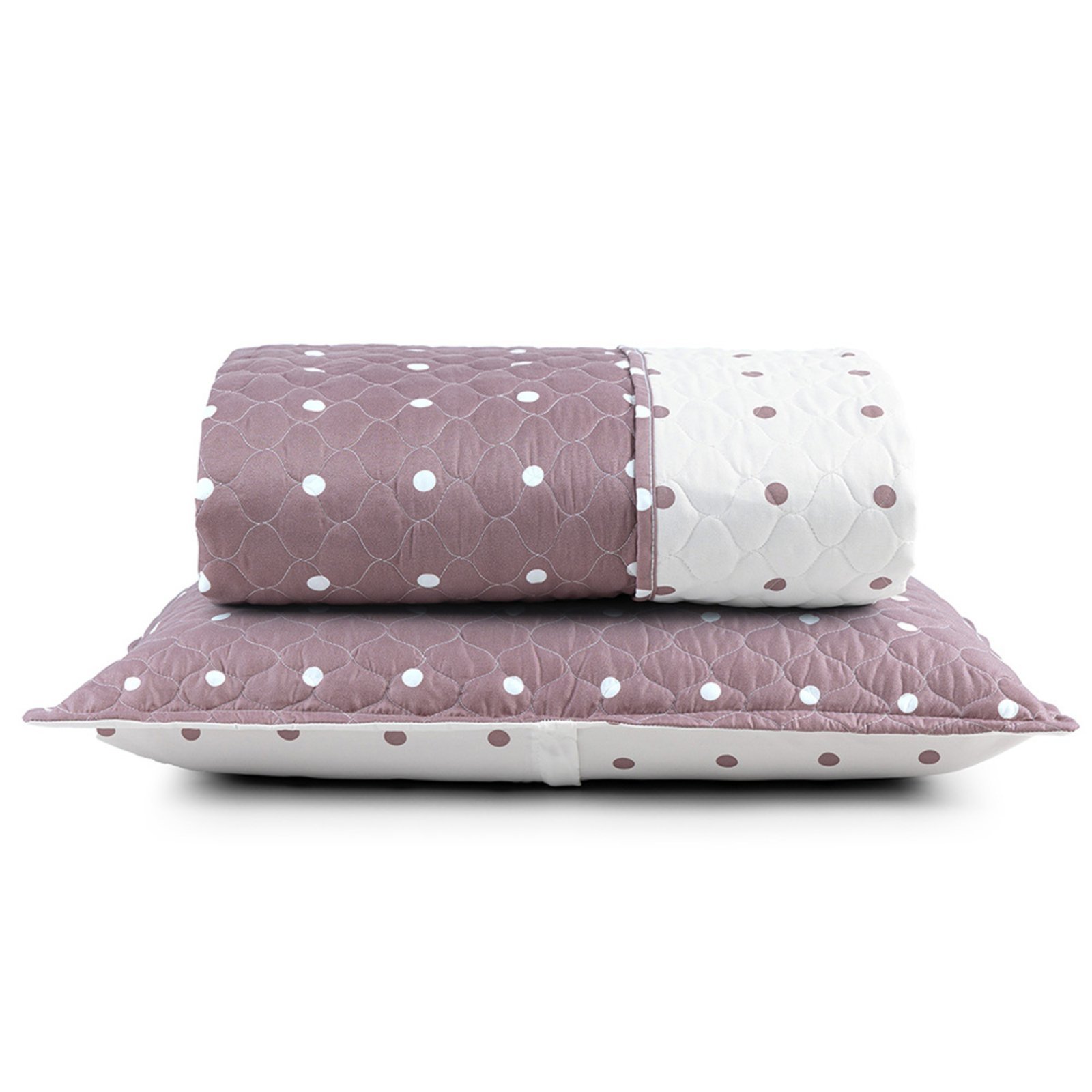 Cobre Leito Solteiro Casa Modelo Enxovais Poa Retro Micropercal 200 Fios 2 Peças - Rose