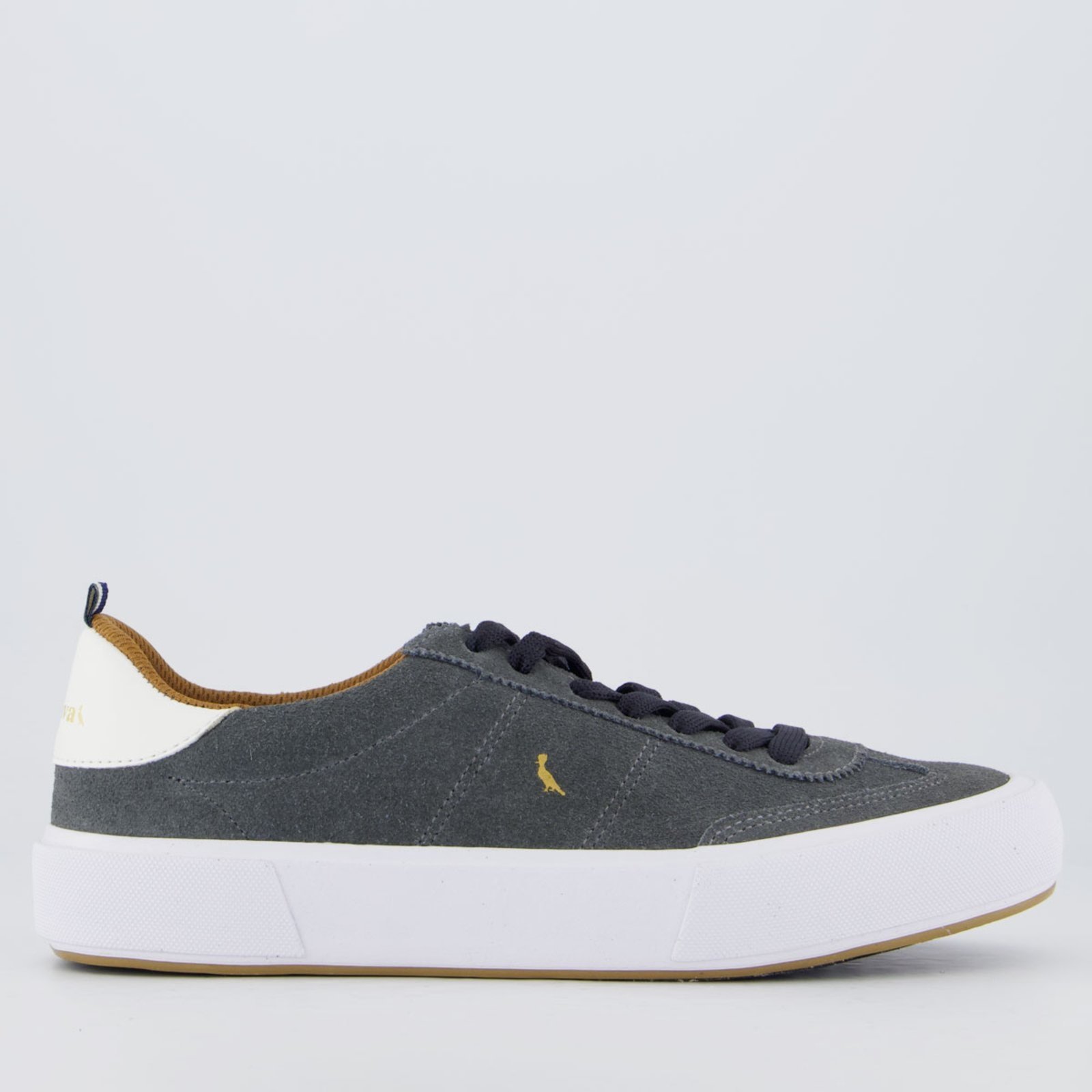 Tênis Reserva Retrô Suede Cinza