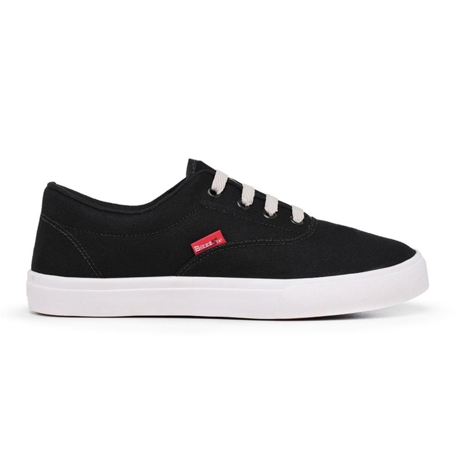 Tênis Masculino Lona Cadarço Moderno Confortável Casual Azul 36 Multicolorido